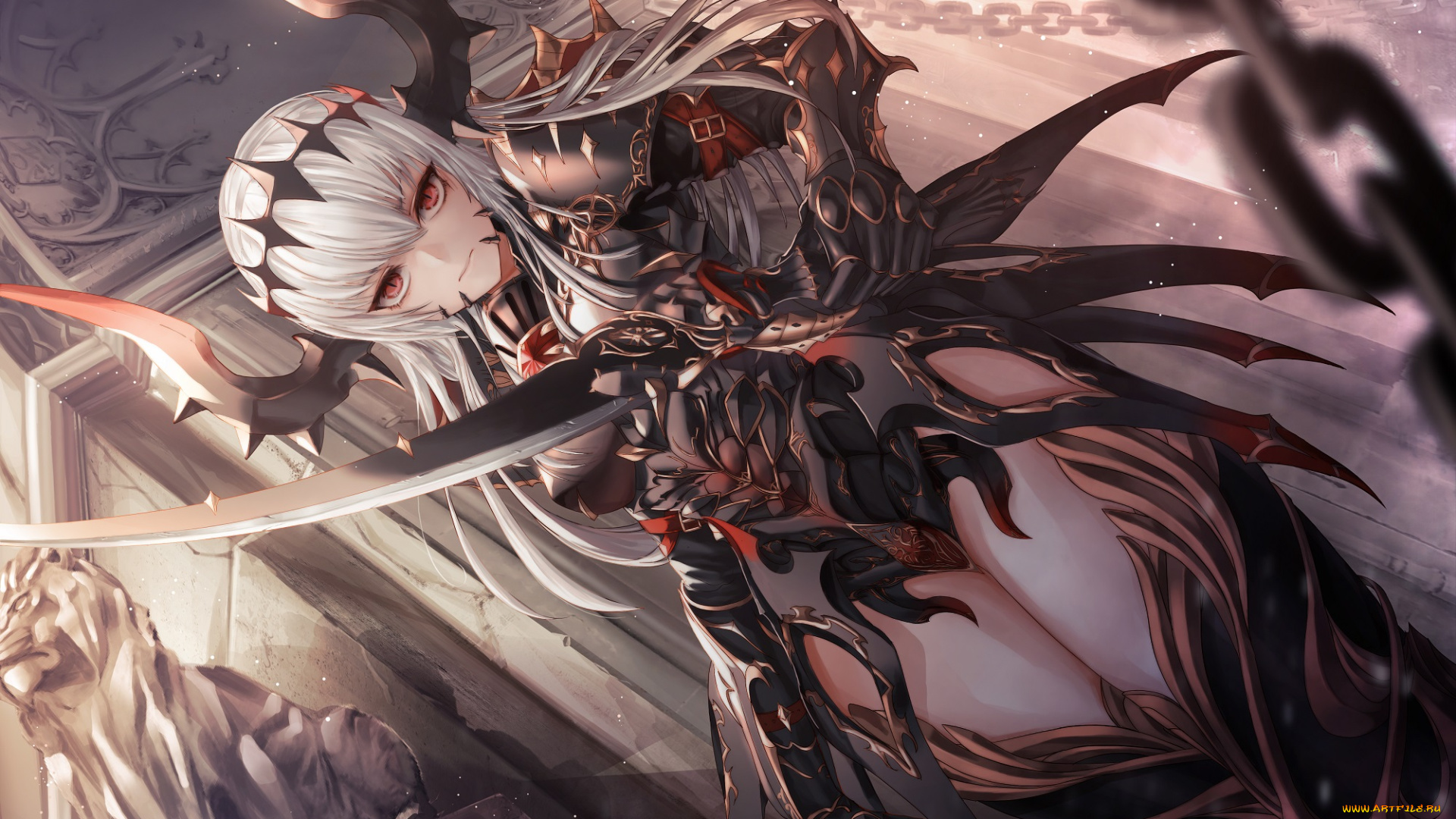 аниме, ангелы, , демоны, демонесса