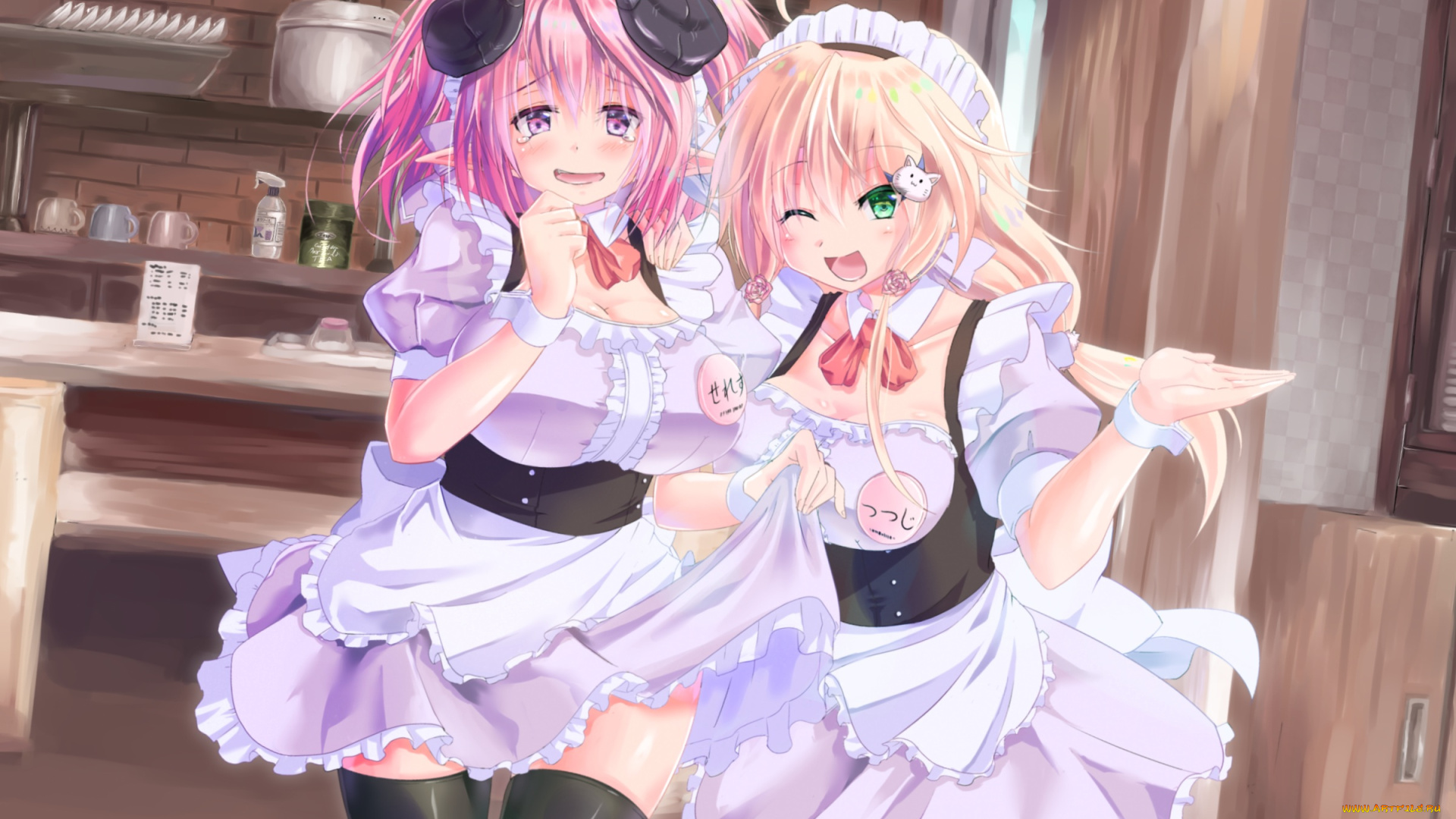 аниме, ангелы, , демоны, девушки