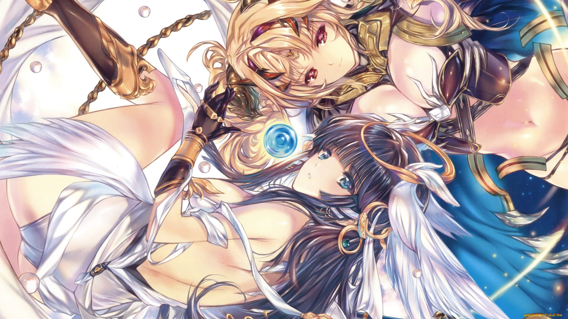 аниме, ангелы, , демоны, девушки