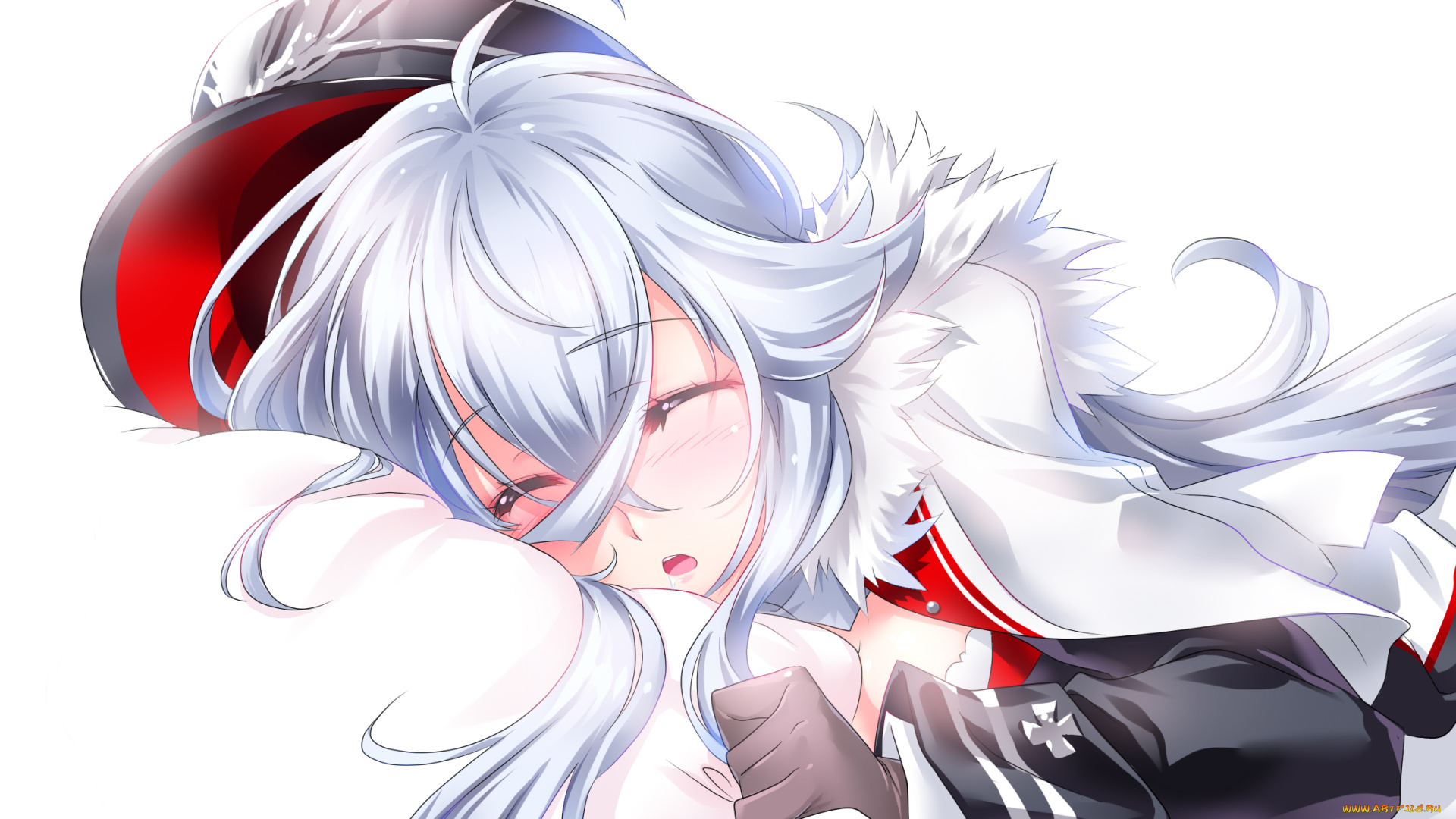 аниме, azur, lane, девушка