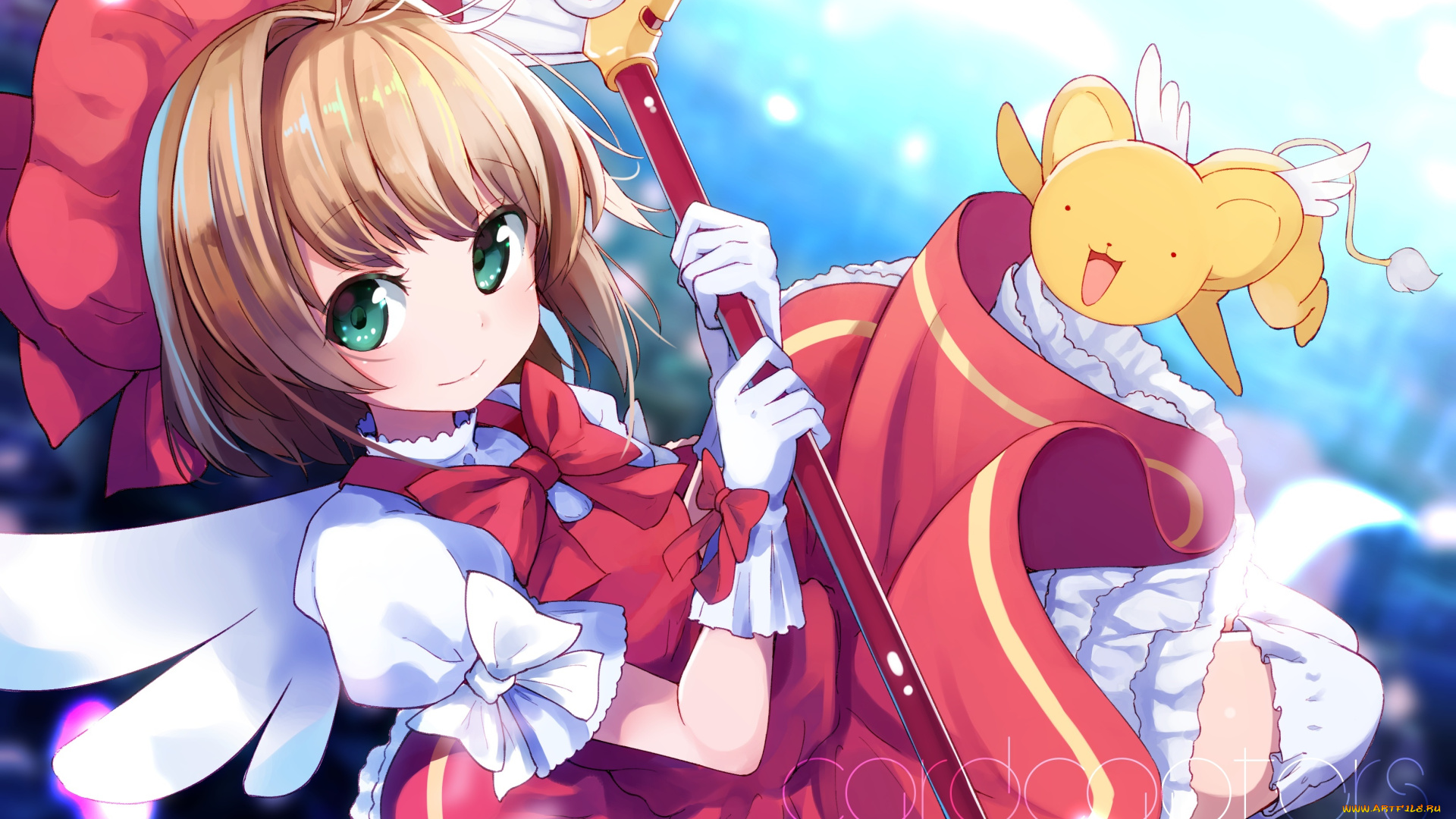 аниме, card, captor, sakura, девочка