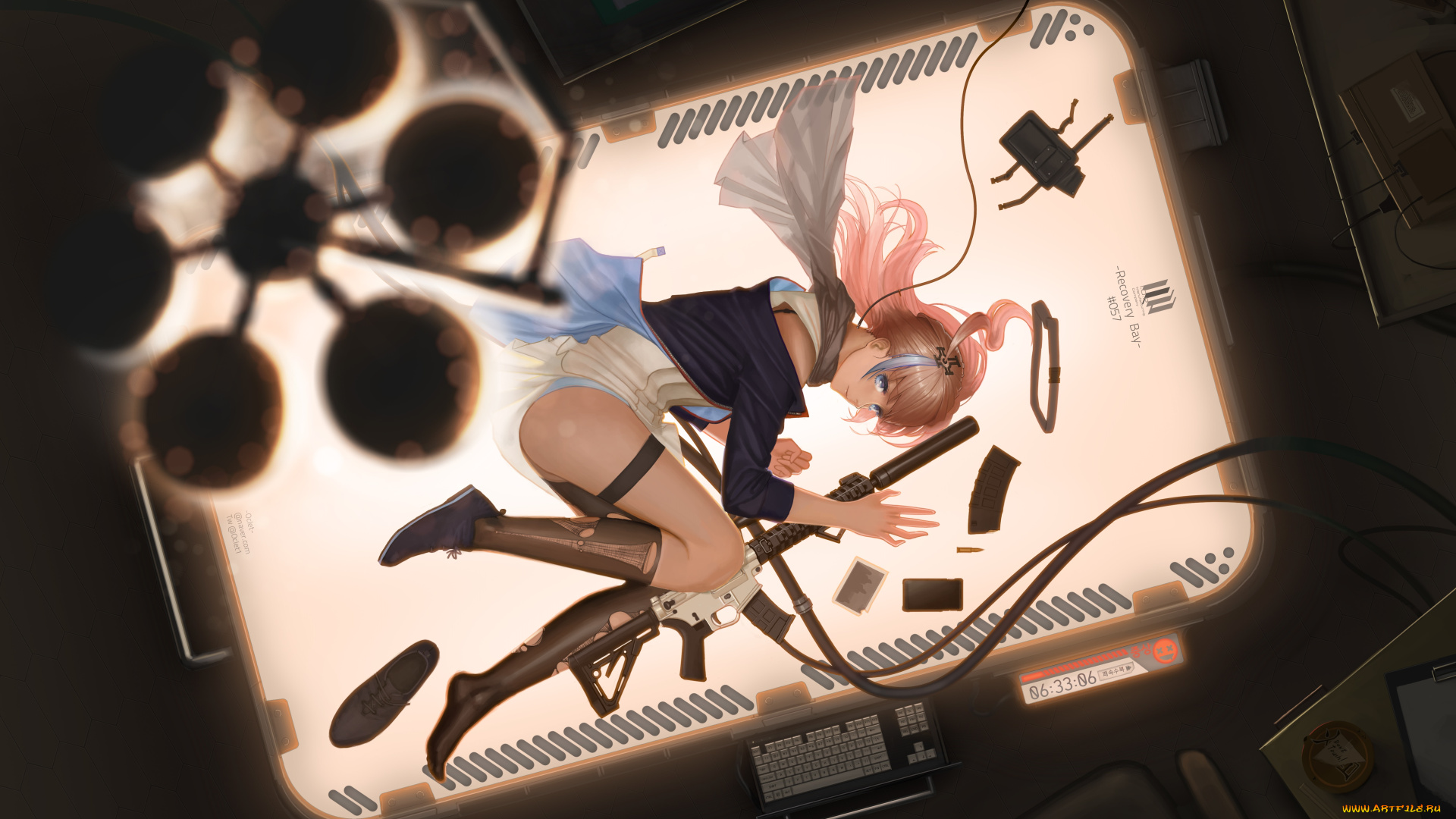 аниме, girls, frontline, девушка