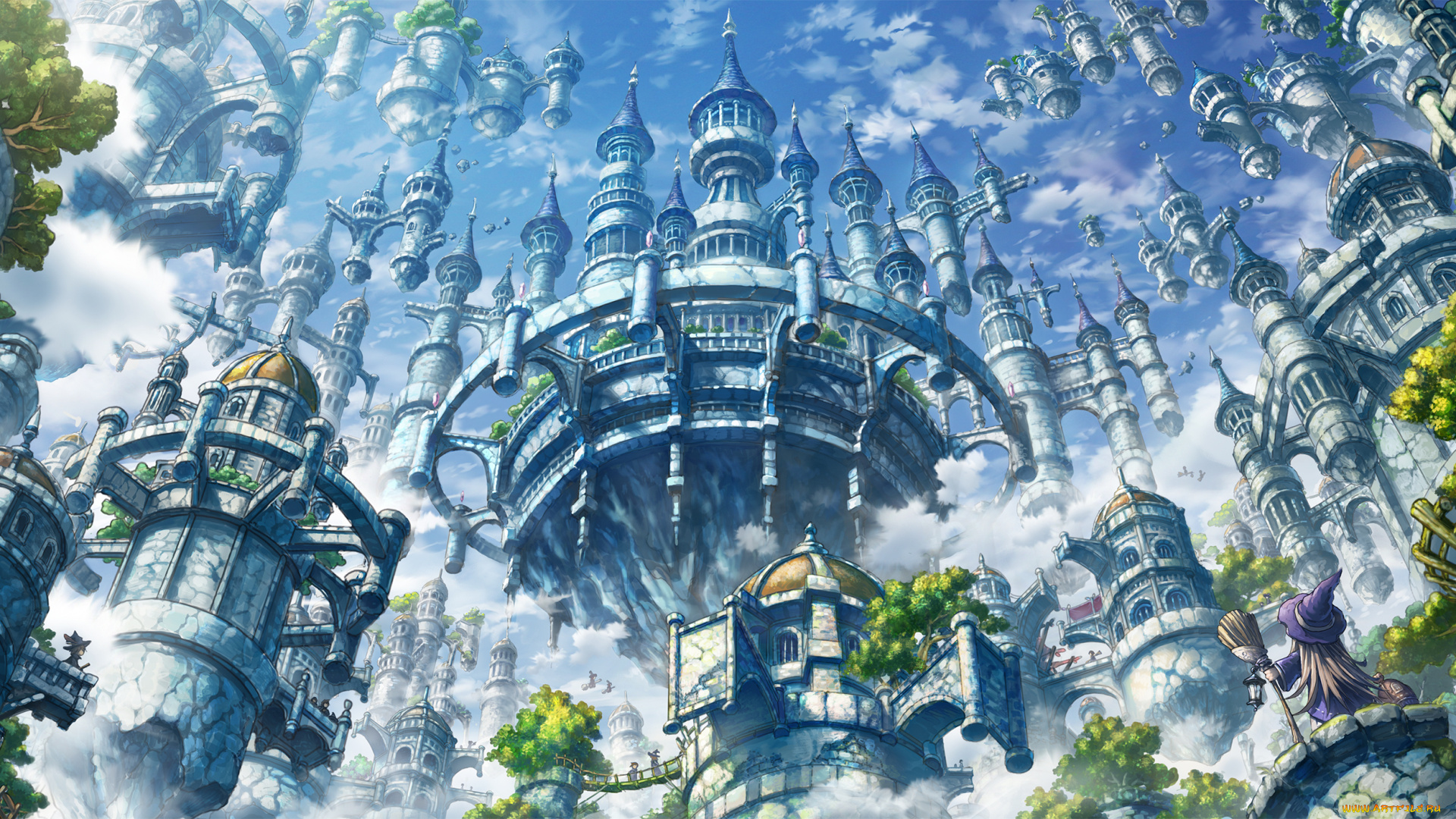 аниме, город, , улицы, , интерьер, , здания