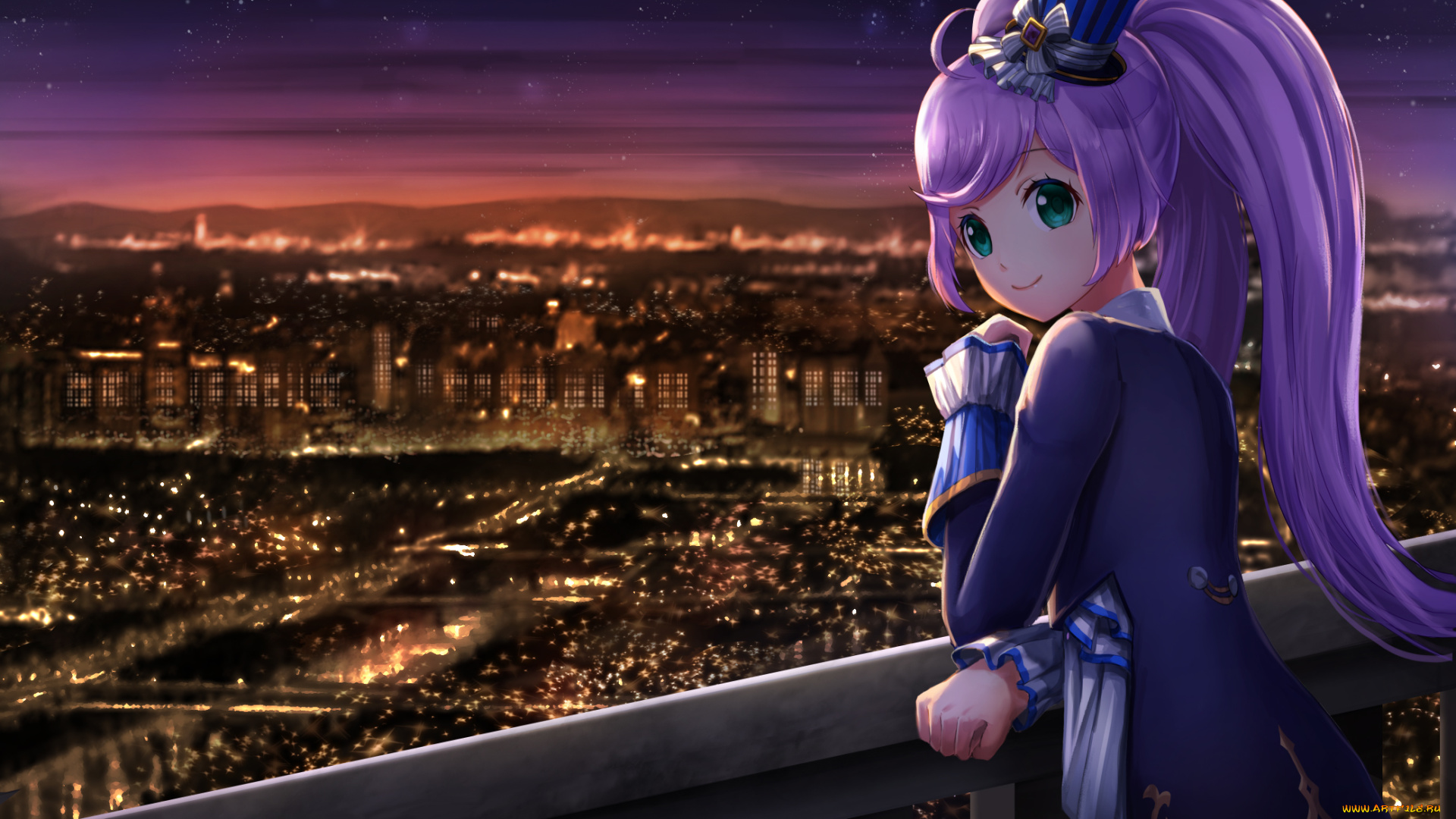 аниме, город, , улицы, , интерьер, , здания, девушка