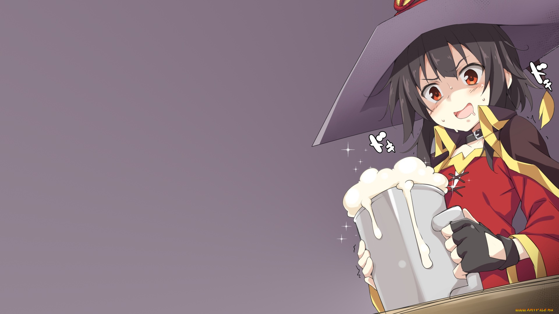 аниме, kono, subarashii, sekai, ni, shukufuku, wo, взгляд, парень, фон