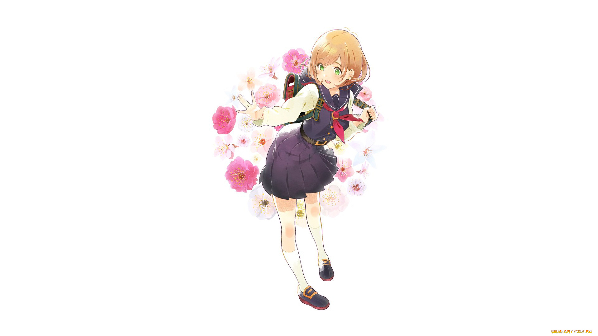 аниме, unknown, , другое, , девушка, фон, взгляд