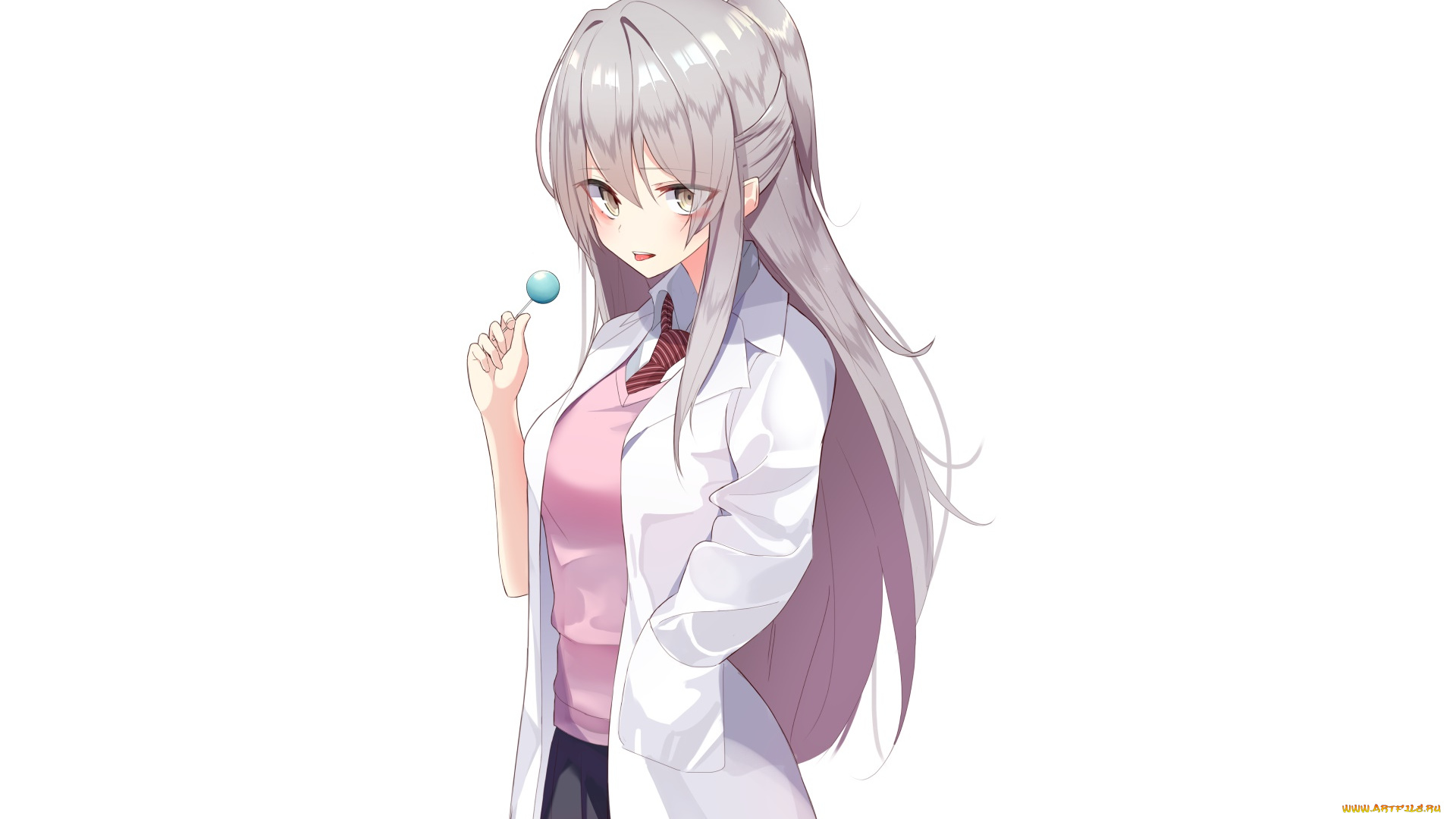 аниме, unknown, , другое, , фон, взгляд, девушка