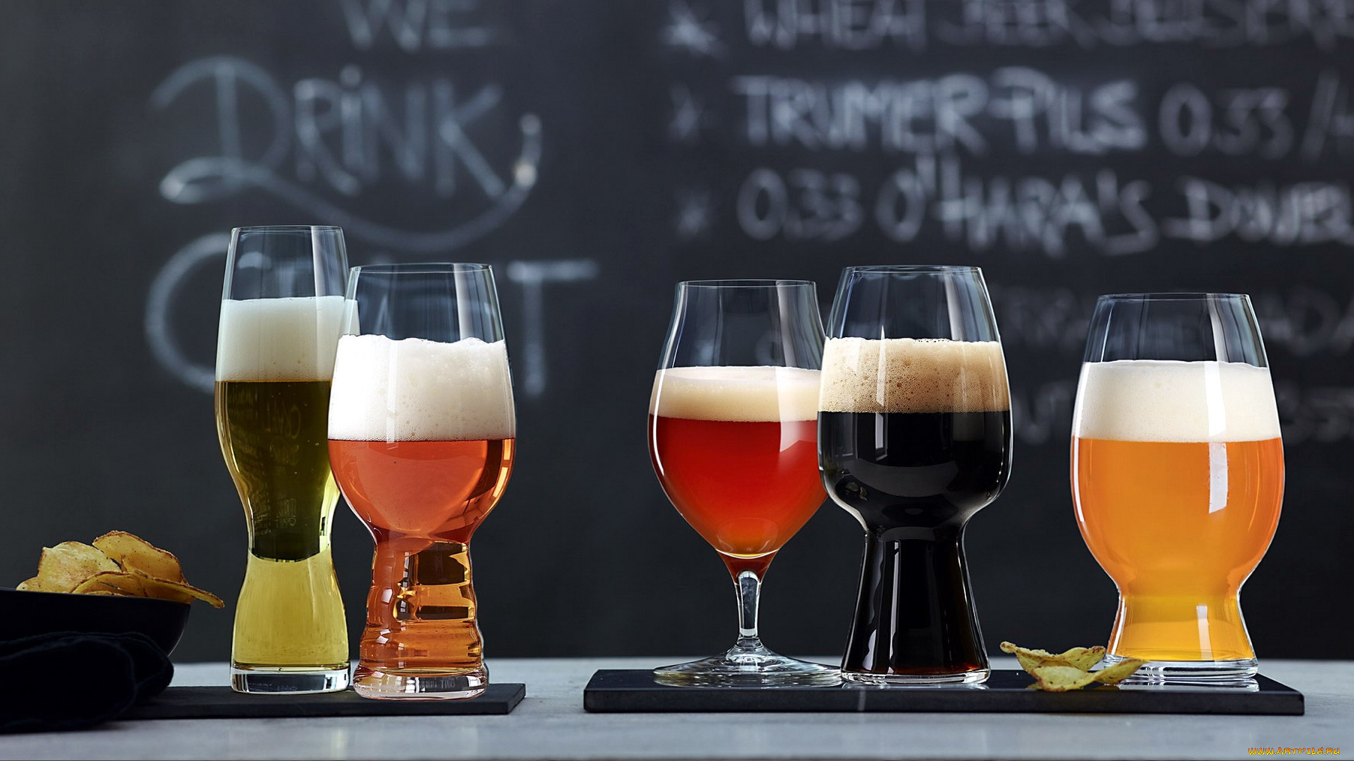 еда, напитки, , пиво, ассорти, пена, пиво, бокалы
