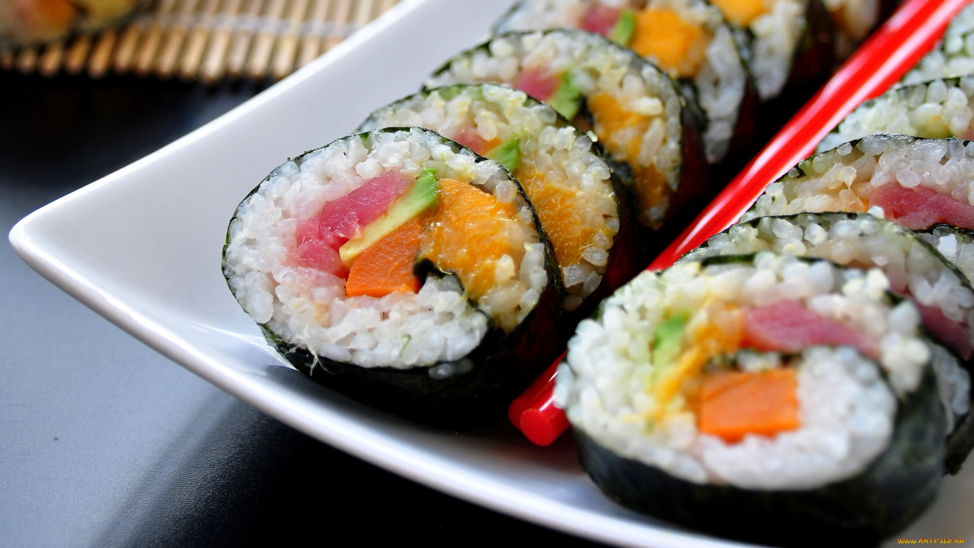 еда, рыба, , морепродукты, , суши, , роллы, ассорти, роллы, японская, кухня