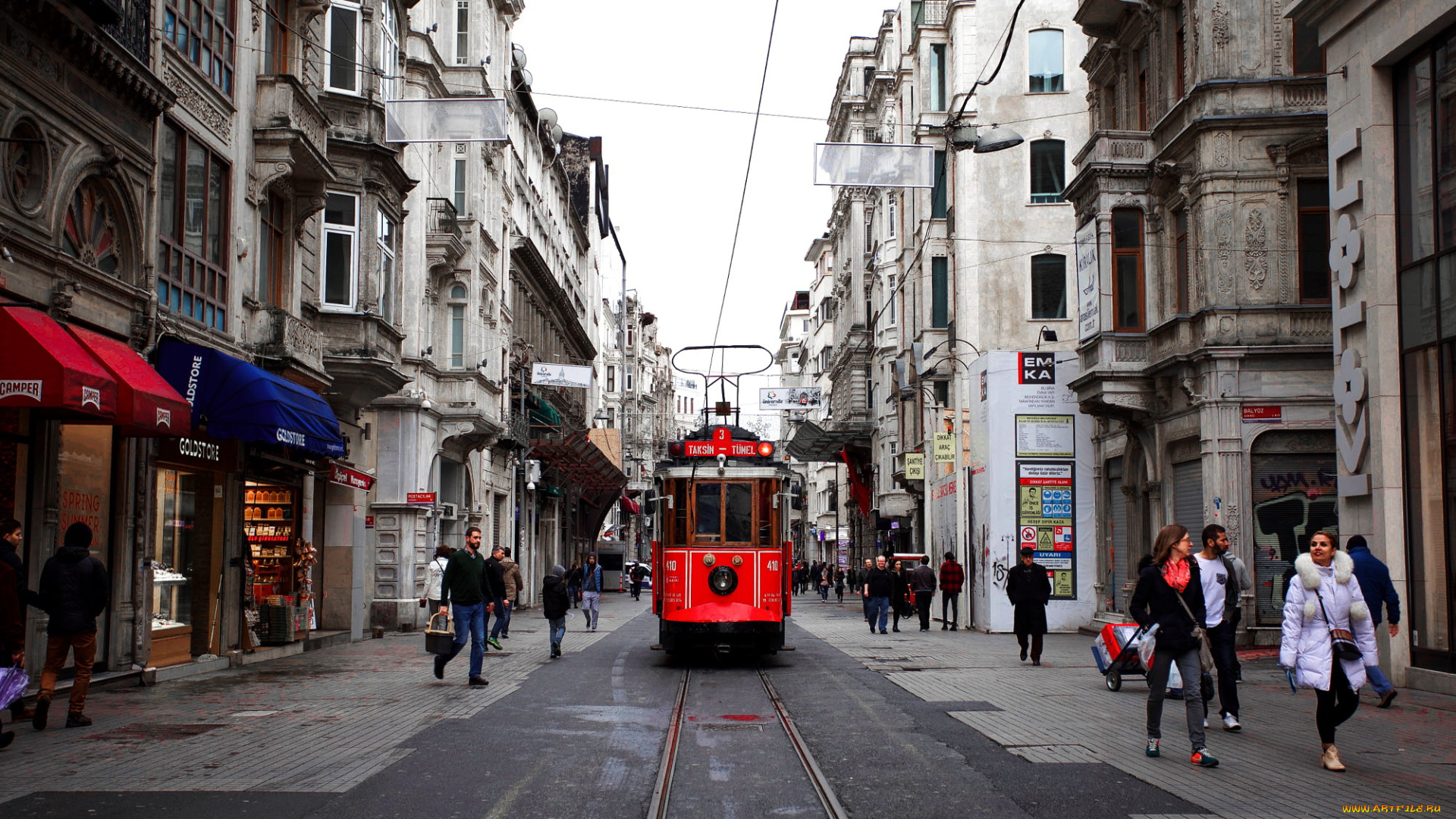 города, стамбул, , турция, улица, трамвай