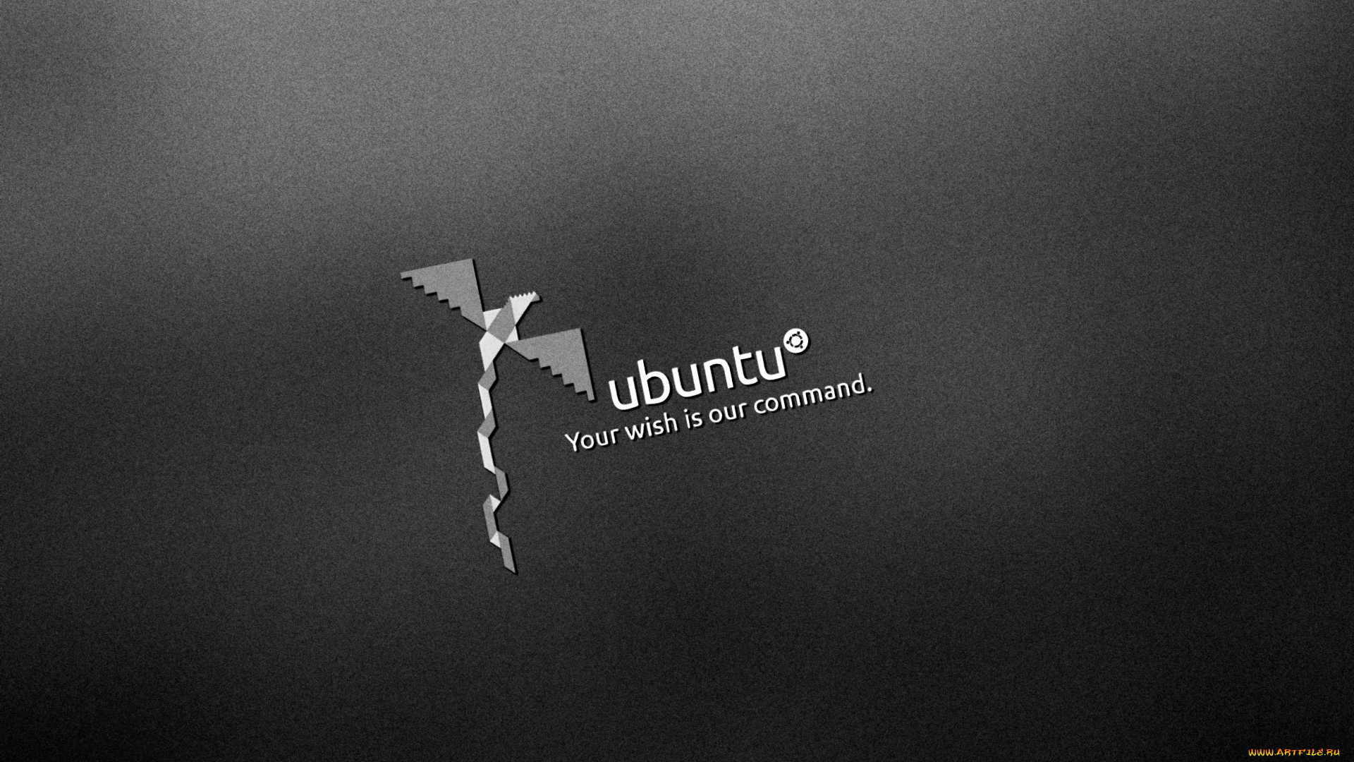 компьютеры, ubuntu, linux, фон, логотип