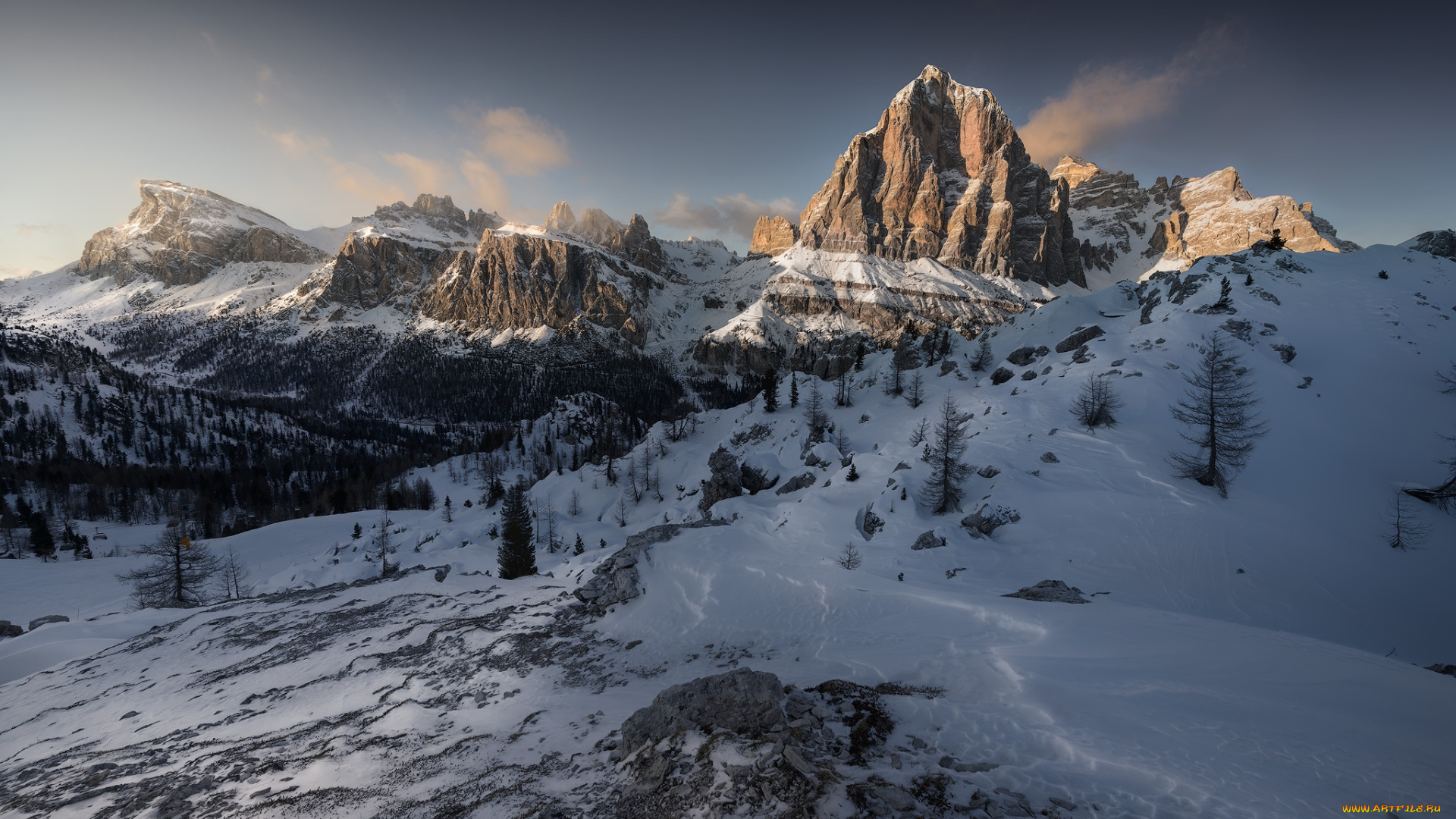 природа, горы, простор