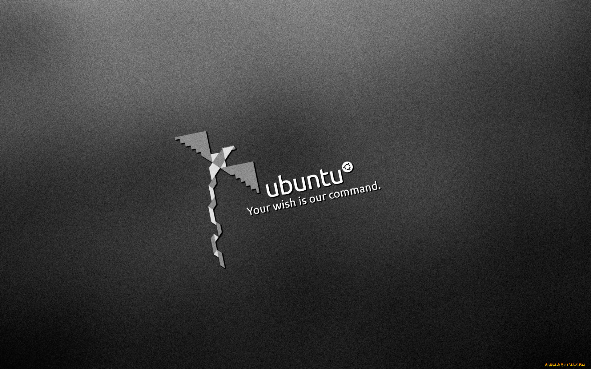 компьютеры, ubuntu, linux, фон, логотип