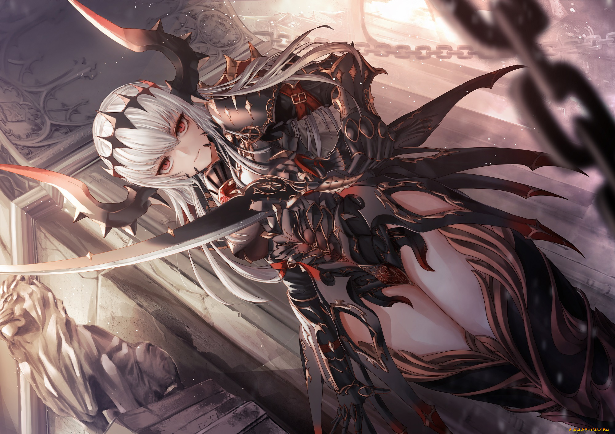 аниме, ангелы, , демоны, демонесса