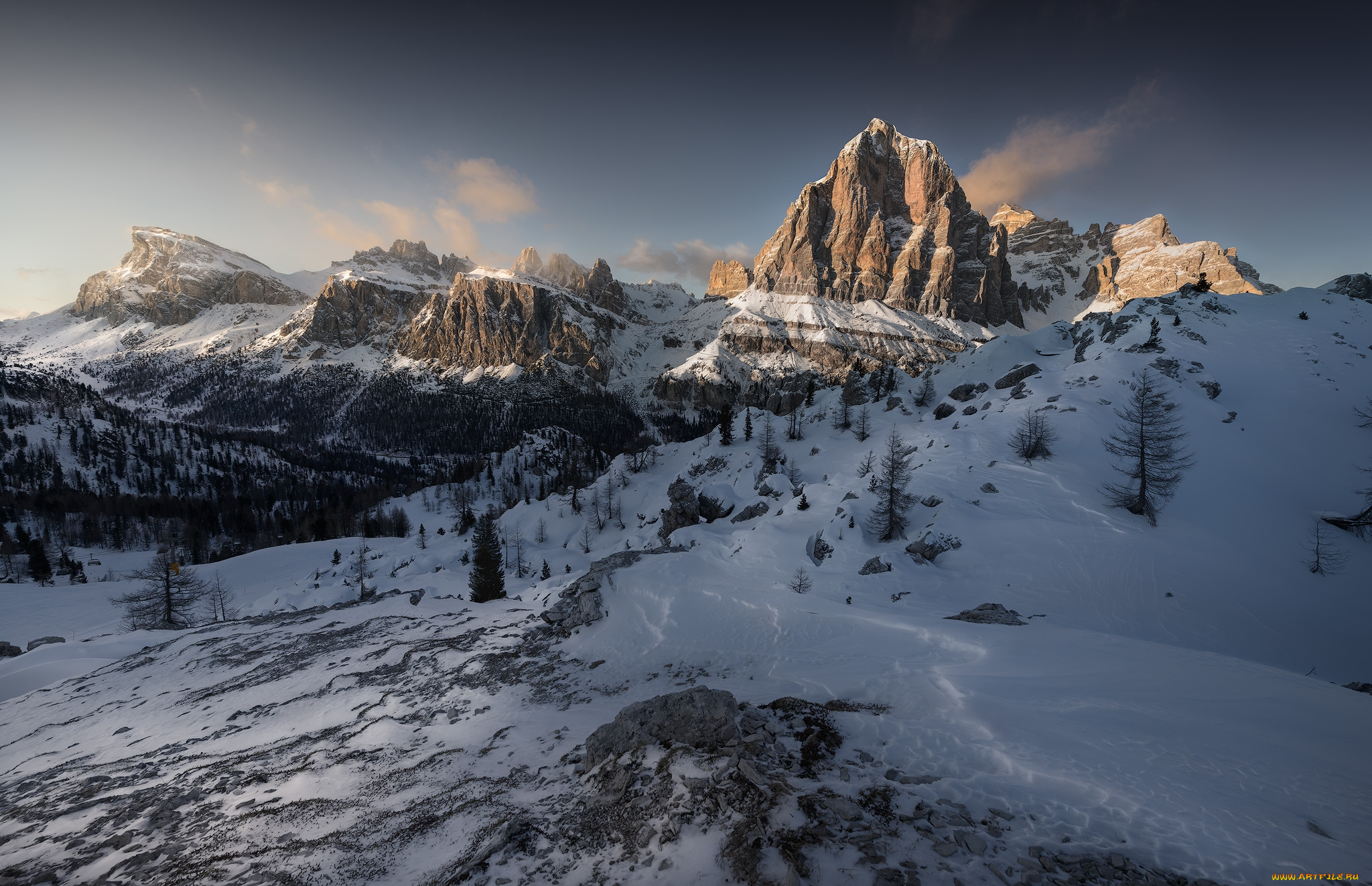 природа, горы, простор