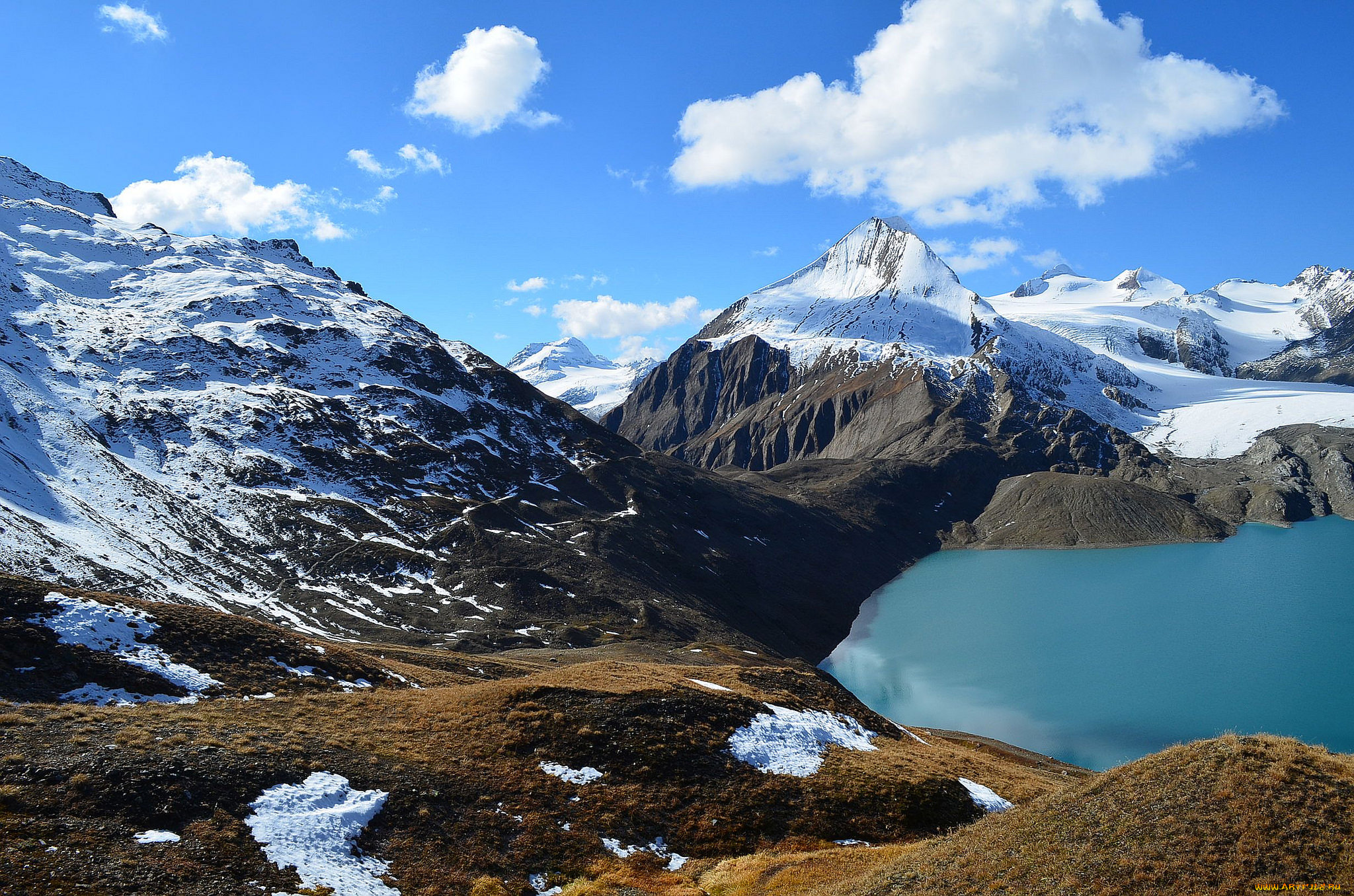 природа, горы, простор