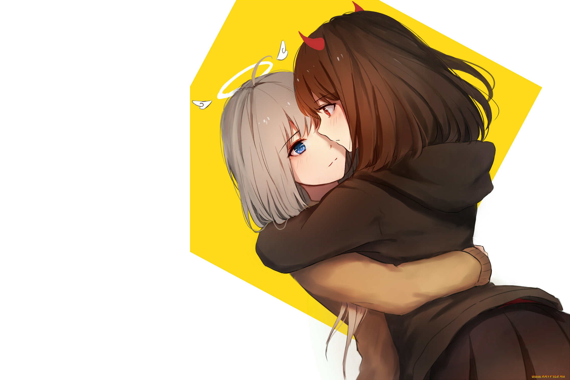 аниме, unknown, , другое, , фон, взгляд, девушки