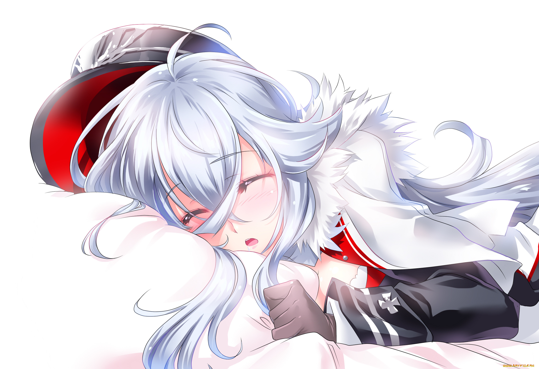 аниме, azur, lane, девушка