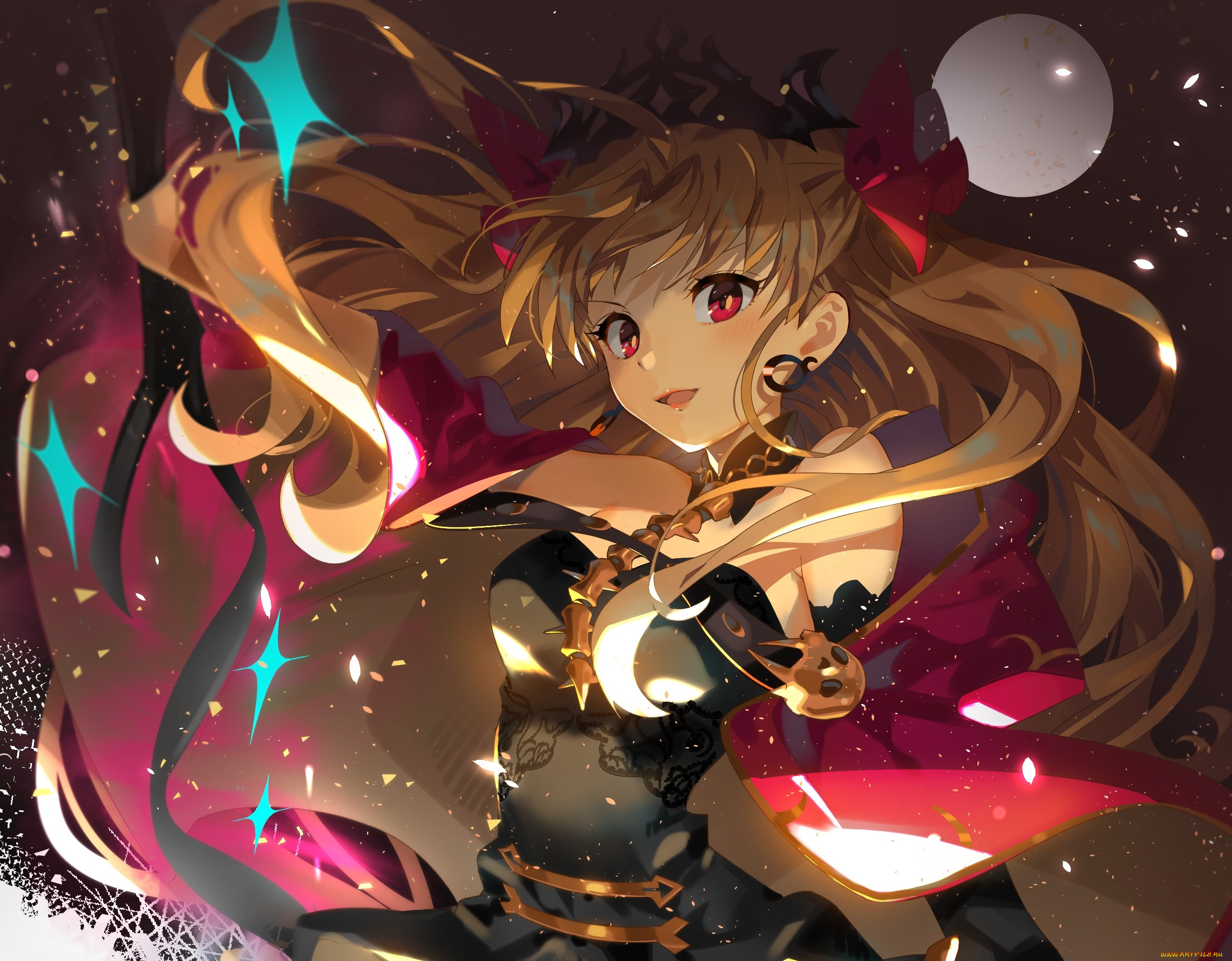 аниме, fate, stay, night, девушка