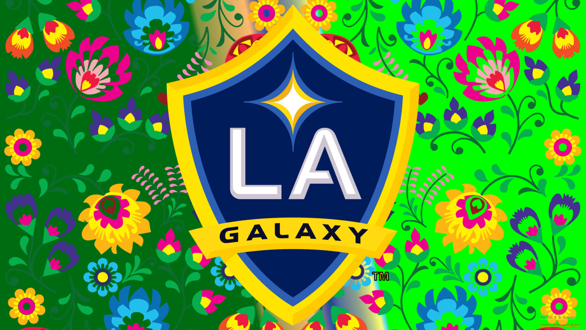 спорт, эмблемы, клубов, фон, логотип, la, galaxy