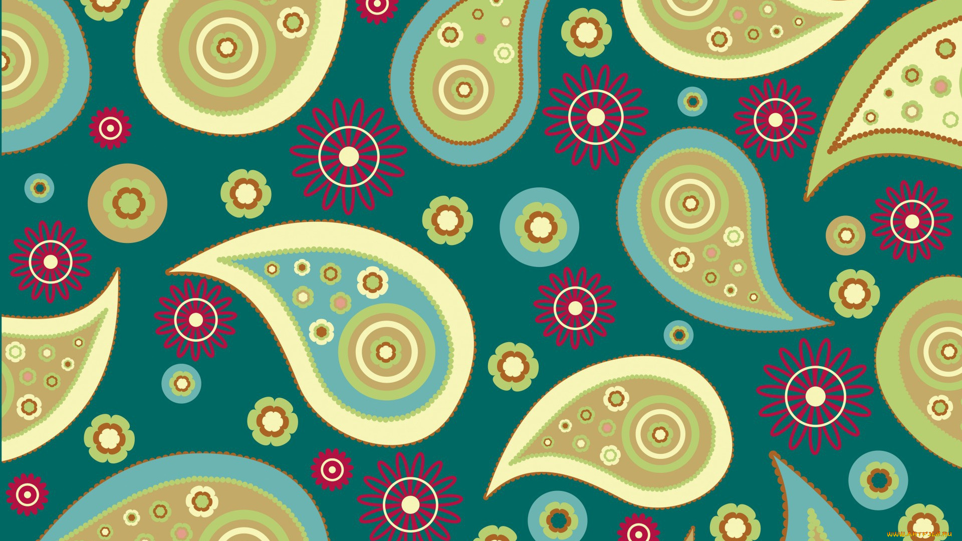 векторная, графика, цветы, , flowers, цвет, фон, узор