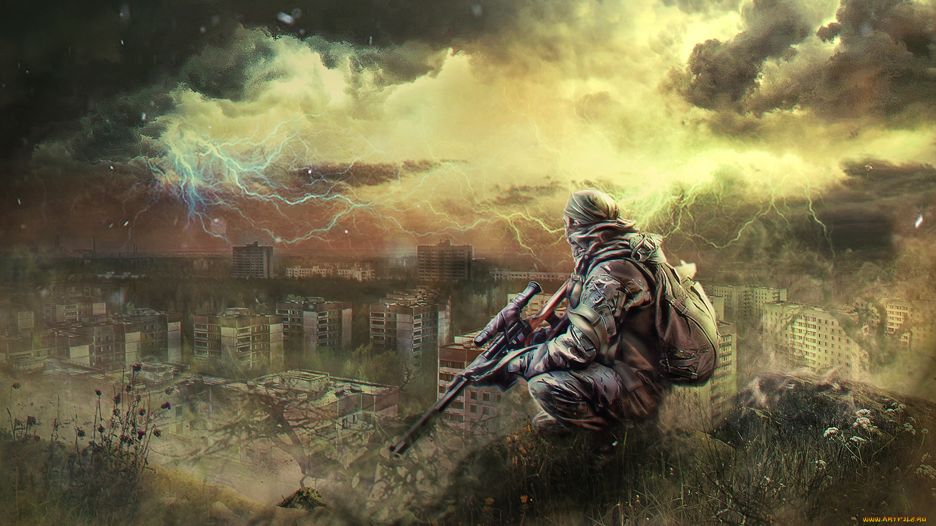 видео, игры, арт, stalker