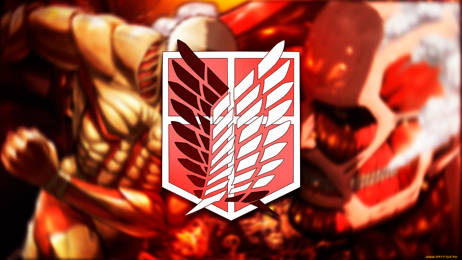 аниме, shingeki, no, kyojin, attack, on, titan