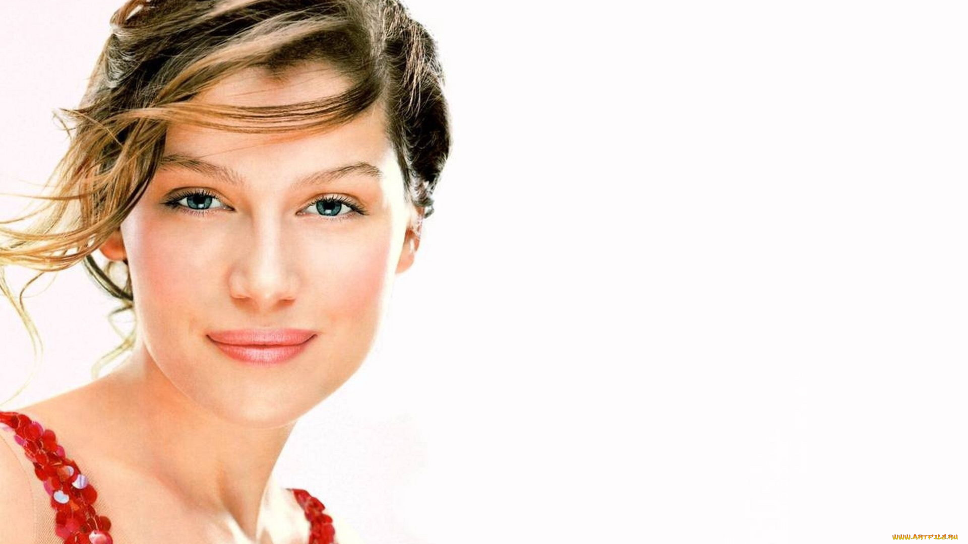 девушки, laetitia, casta, модель, лицо, улыбка