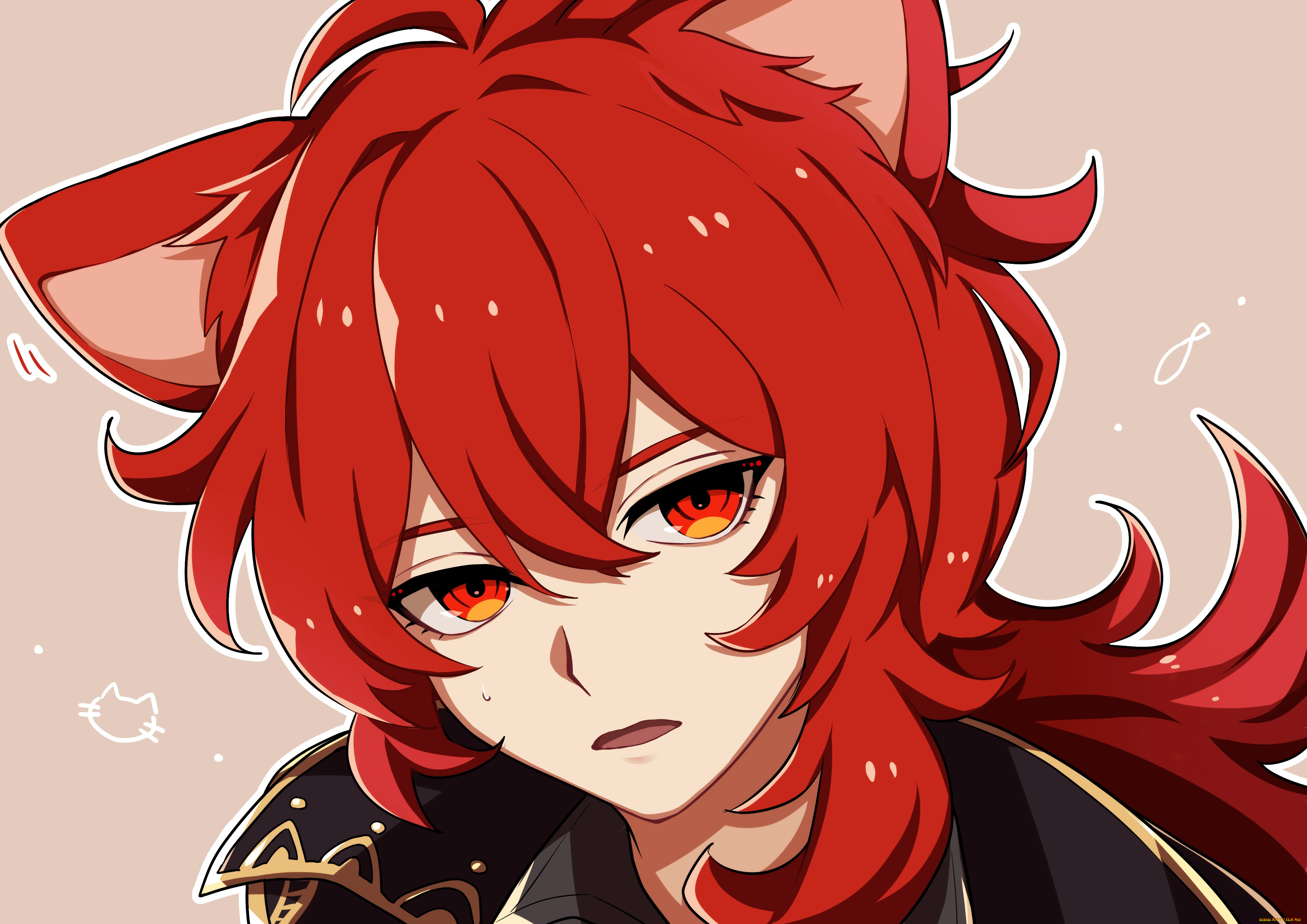 аниме, genshin, impact, genshin, impact