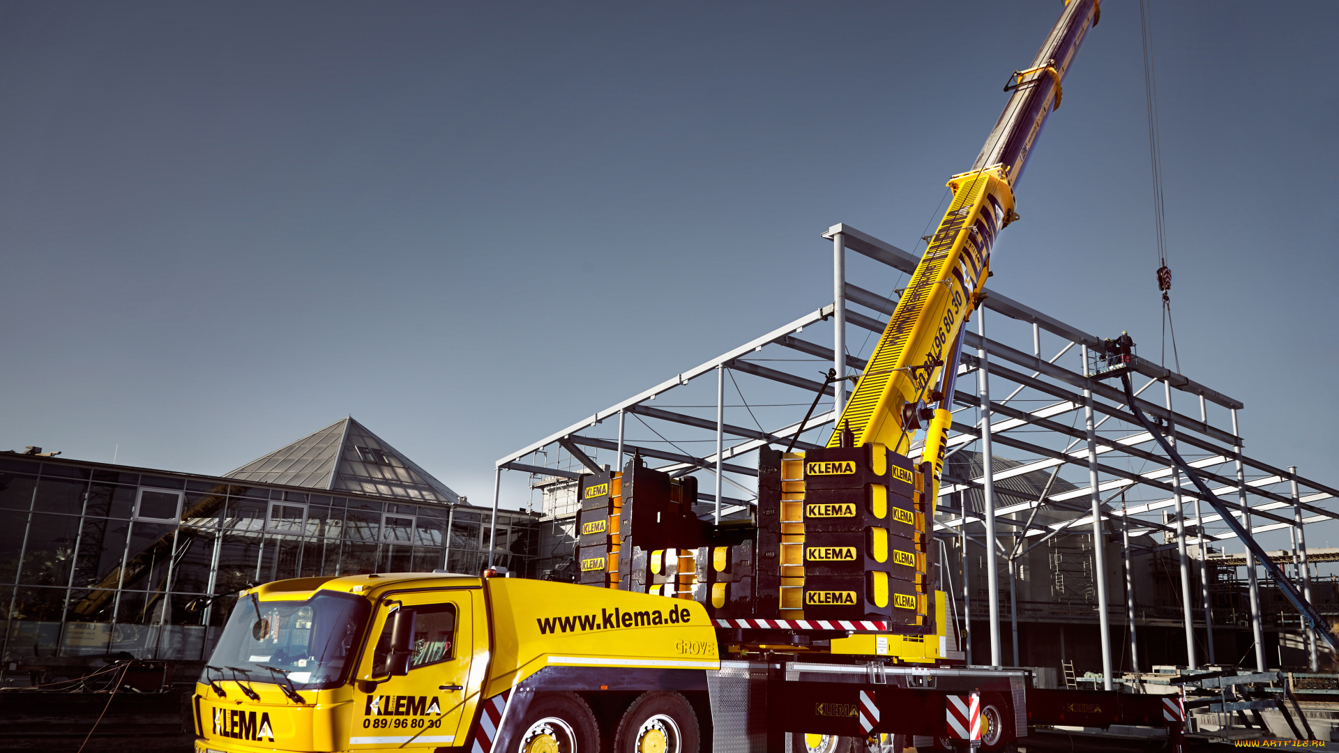 техника, краны, grove