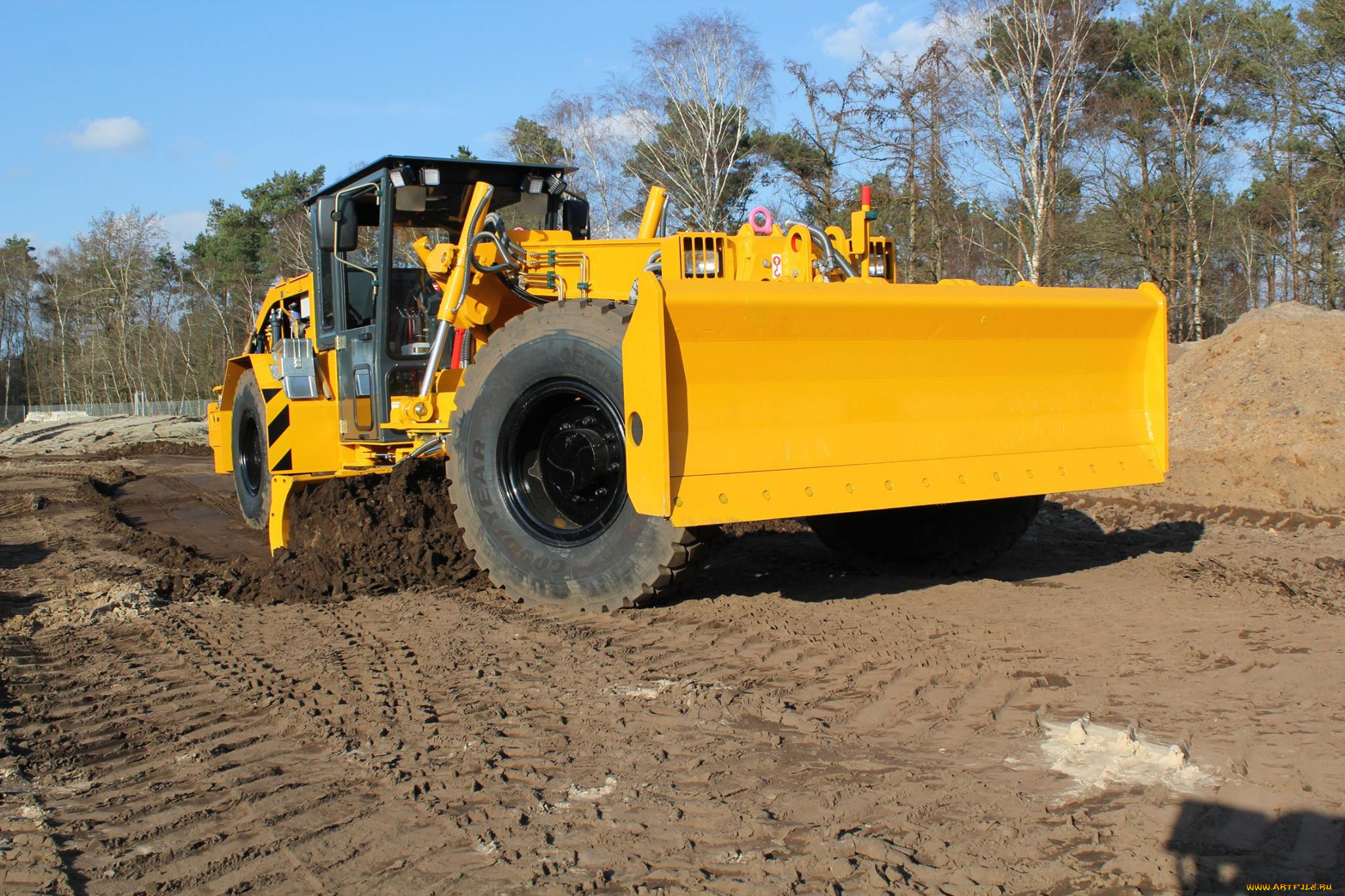 техника, грейдеры, paus
