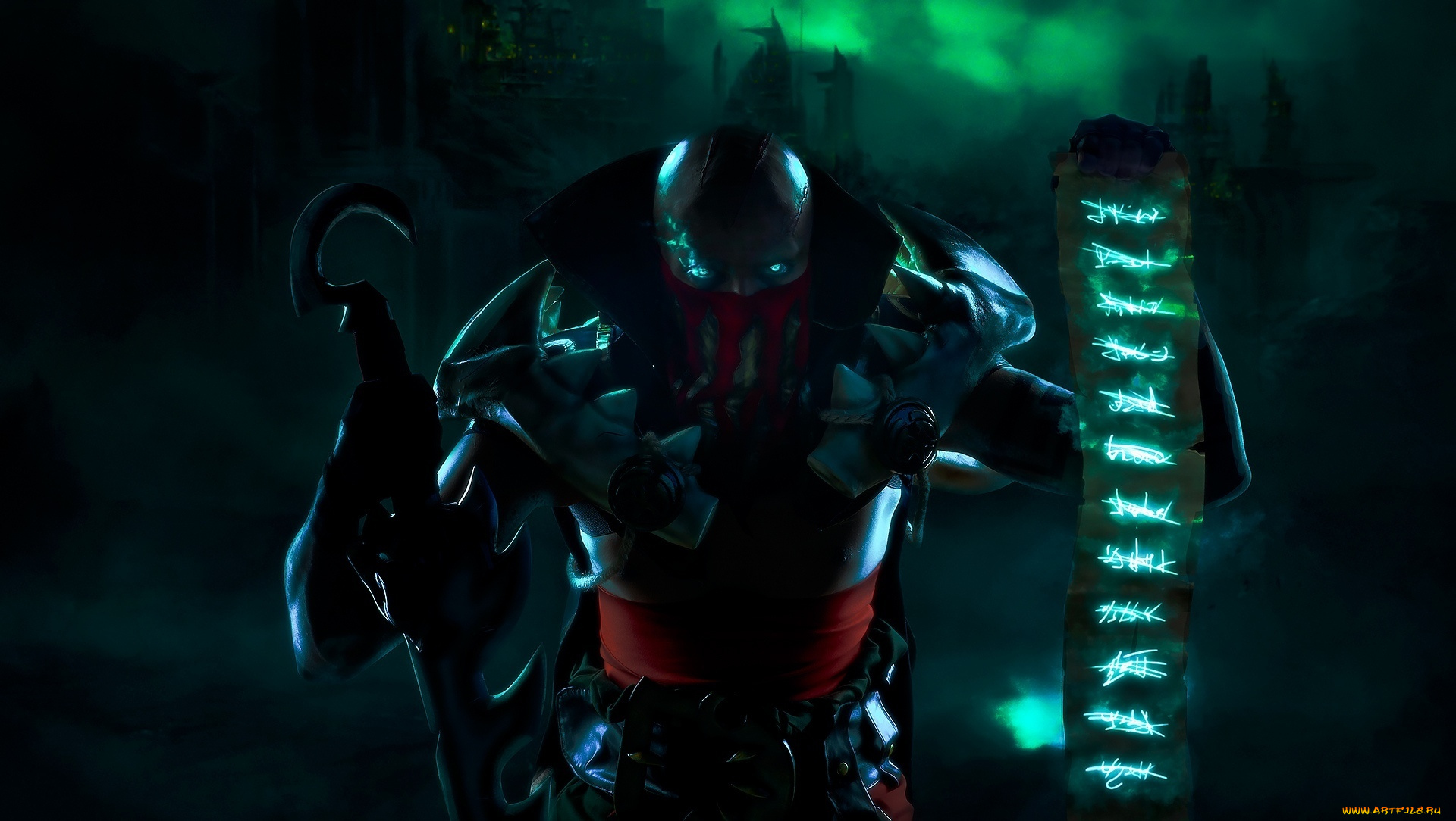 видео, игры, league, of, legends, взгляд, оружие, список, pyke