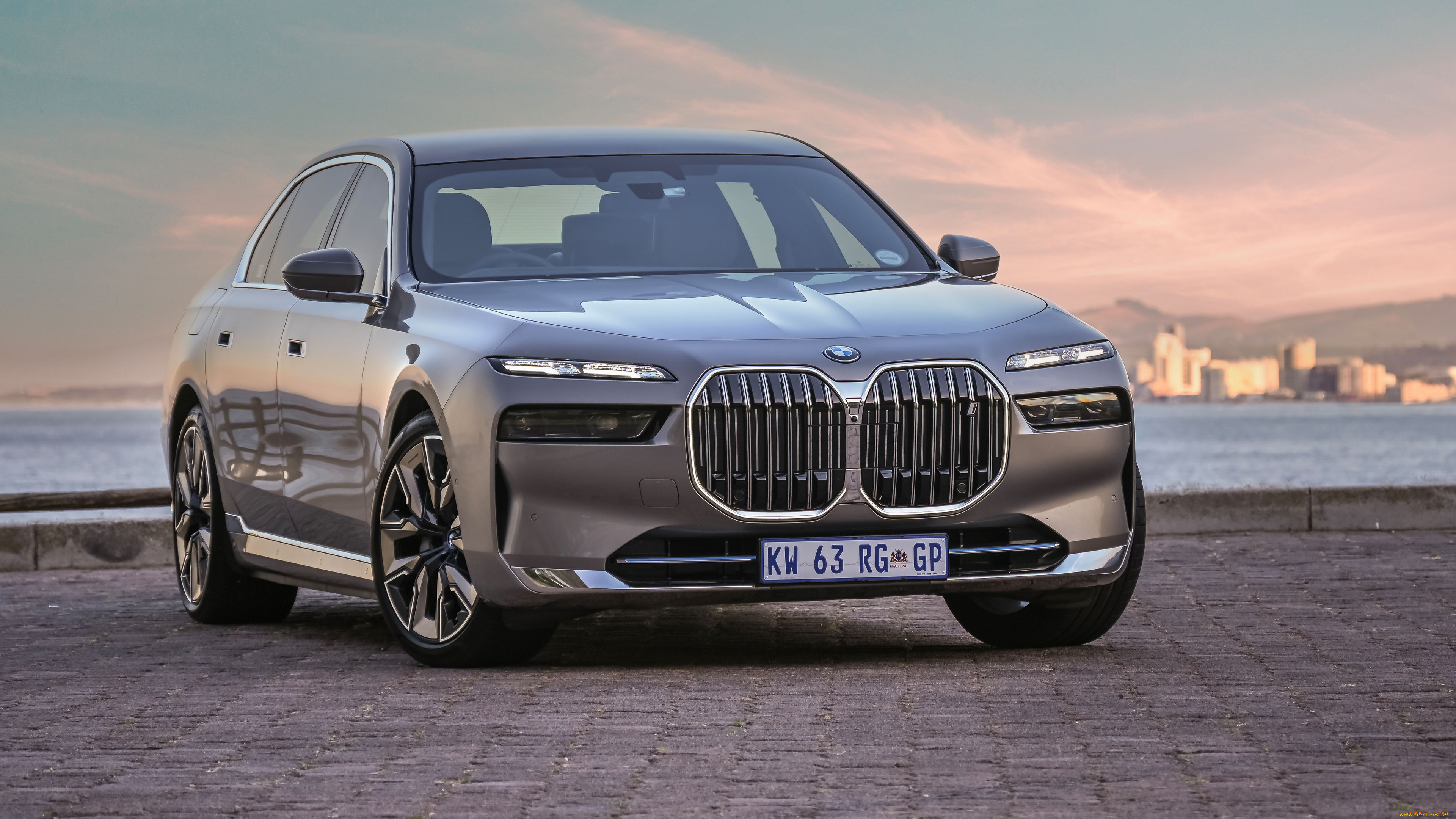 bmw, i7, xdrive60, 2023, автомобили, bmw, i7, xdrive60, седан, побережье, авто, 2023, года
