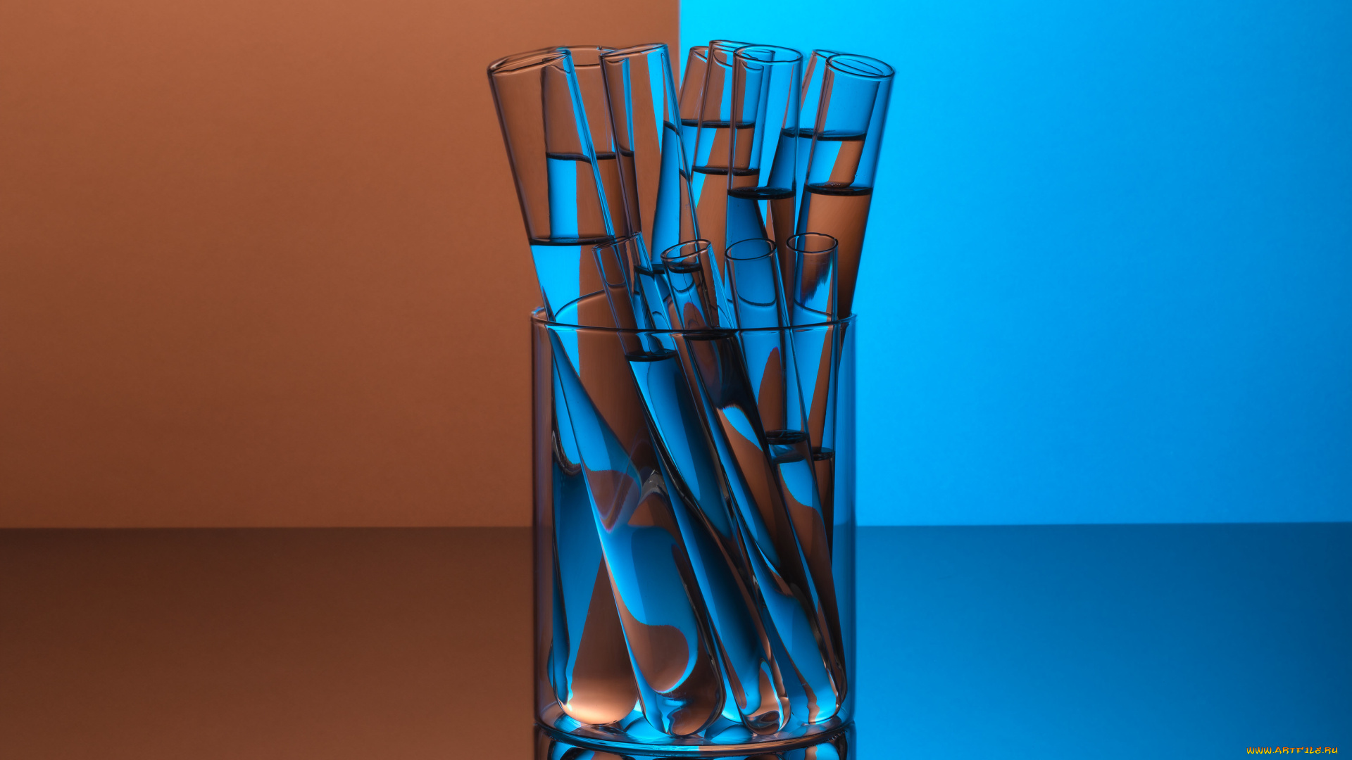 3д, графика, другое, , other, колбы, цвет, форма