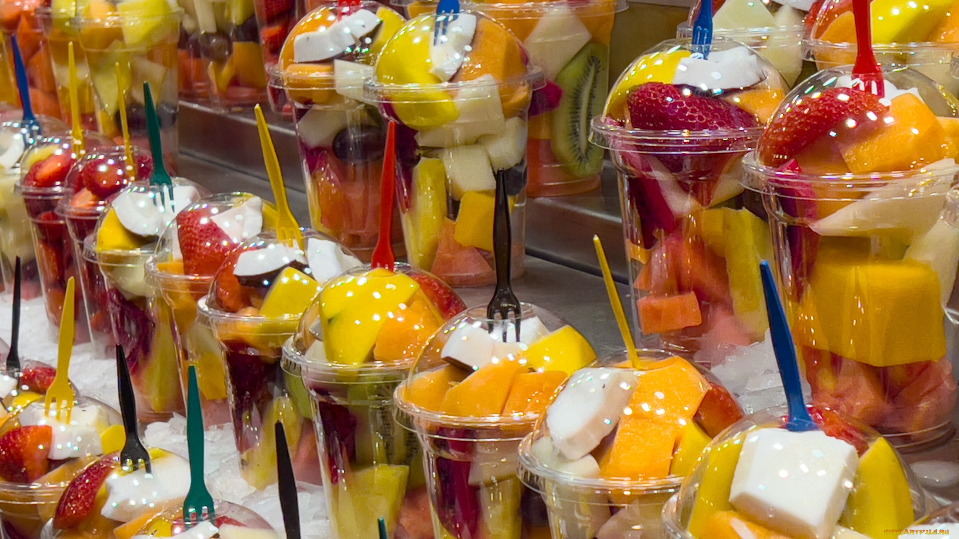 еда, фрукты, , ягоды, фруктовые, салаты