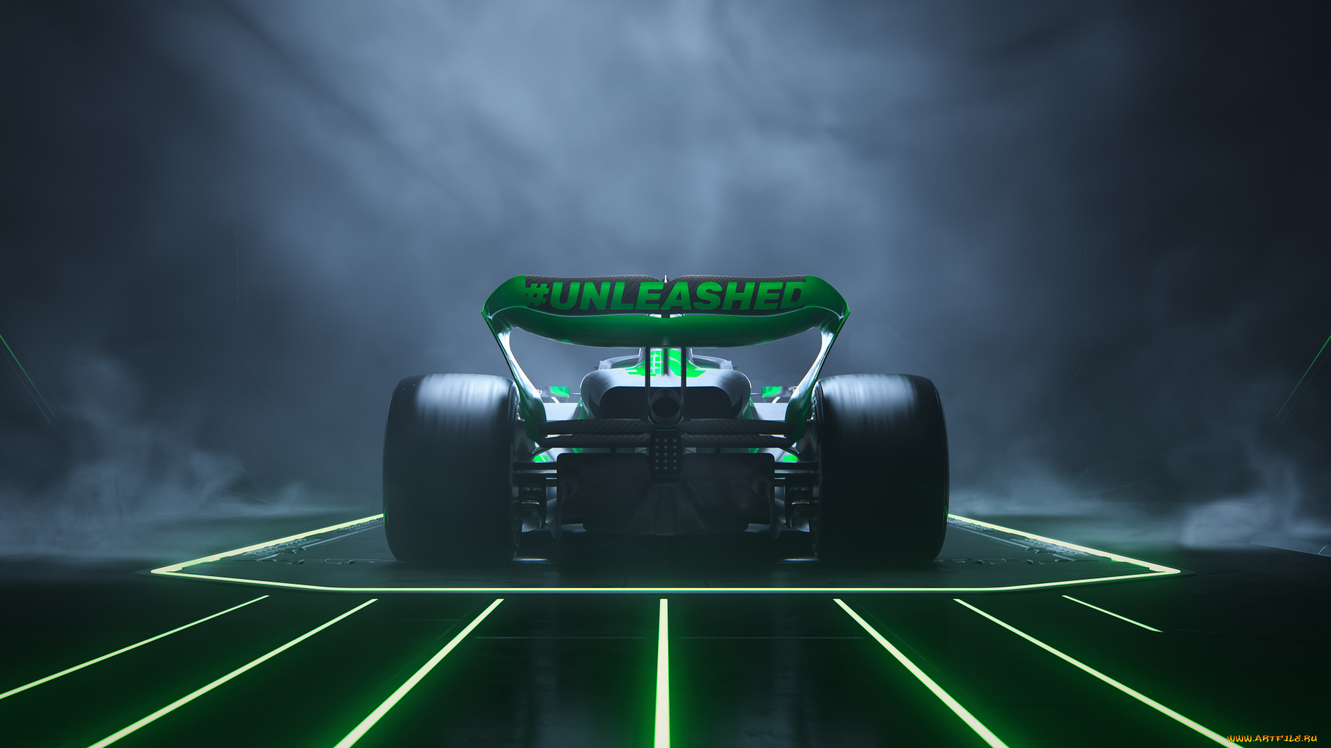 спорт, формула, 1, формула, 1, карбон, formula, болид, sauber, race, car, bolide, green, light, монокок, гоночный, автомобиль, 2024, c44, black, and, monocoque, carbon, fiber, чёрно, зелёный