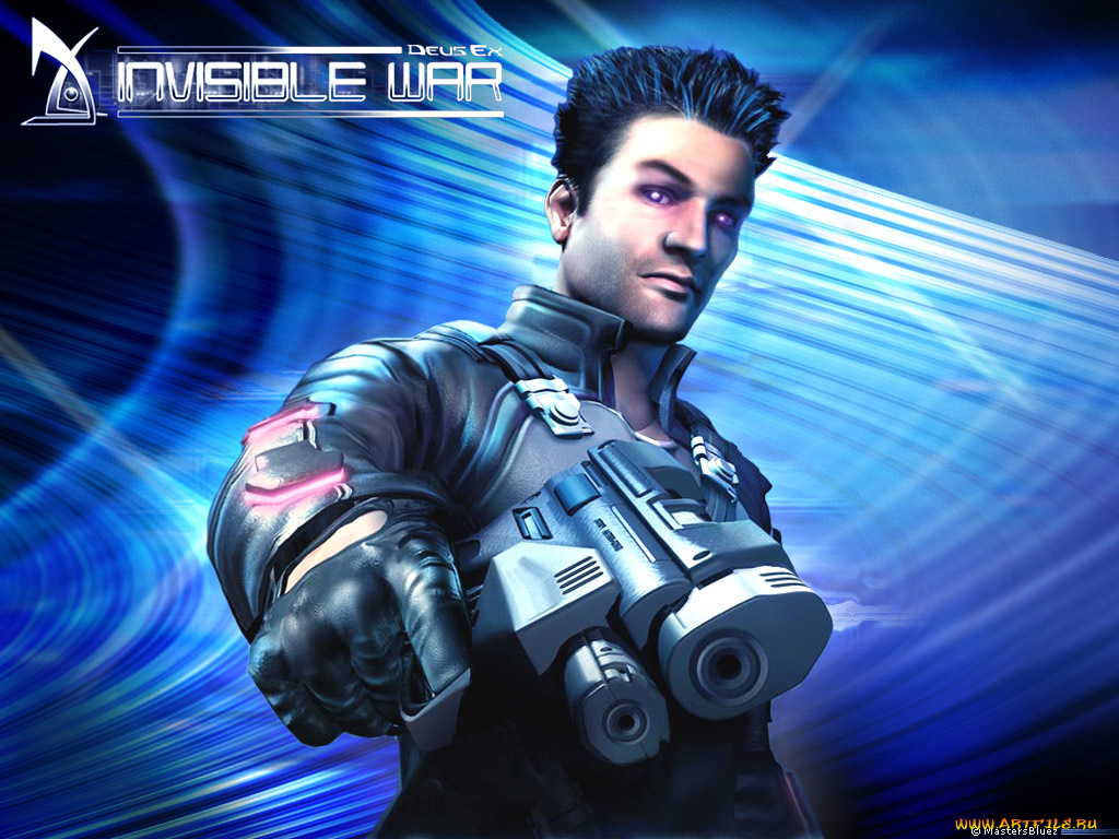 deus, ex, видео, игры, invisible, war