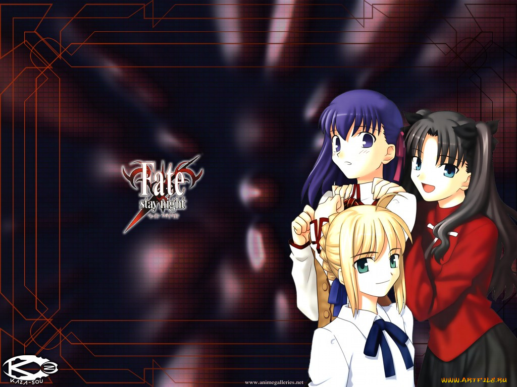 аниме, fate, stay, night