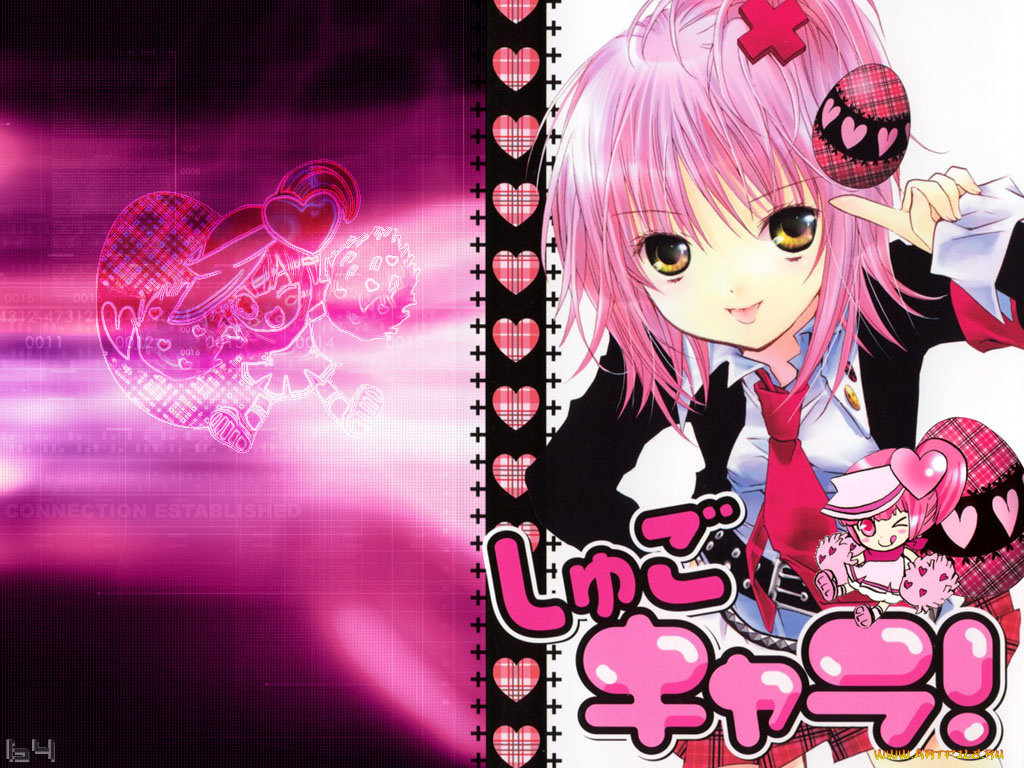 аниме, shugo, chara