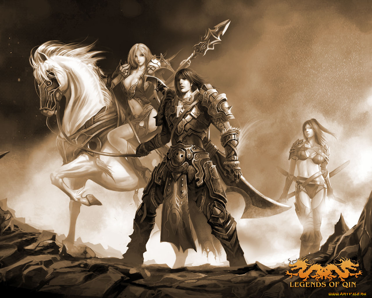 legends, of, qin, видео, игры