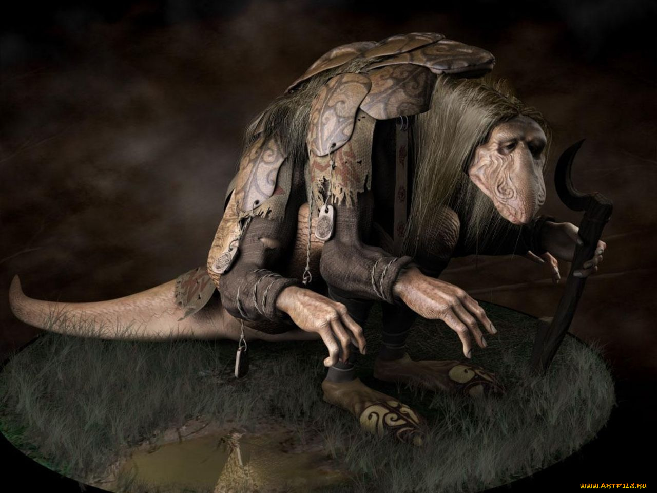 3д, графика, creatures, существа