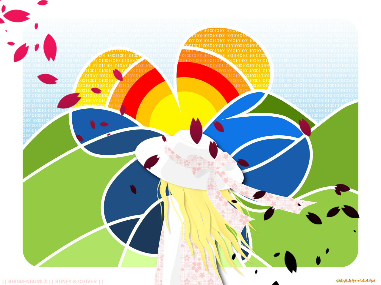 аниме, honey, and, clover