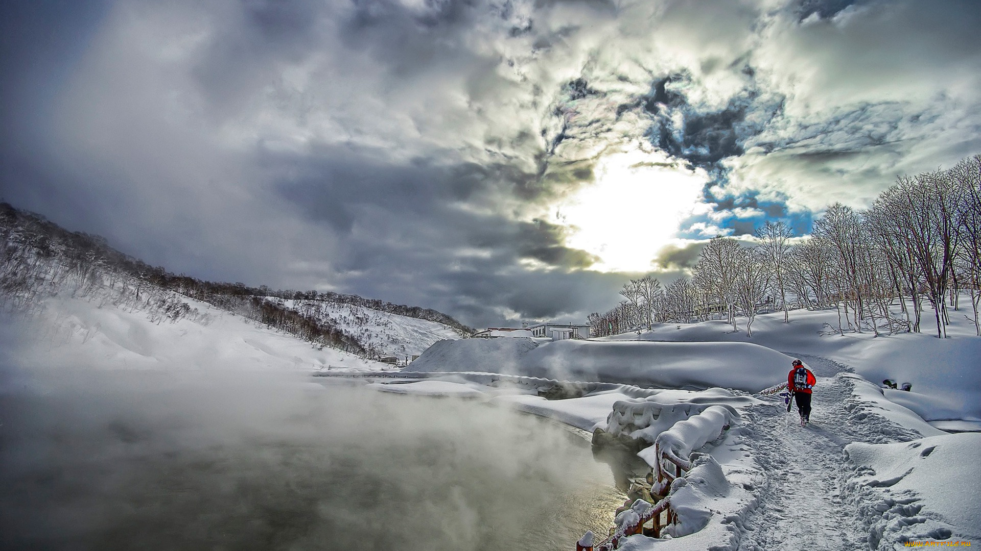 природа, зима