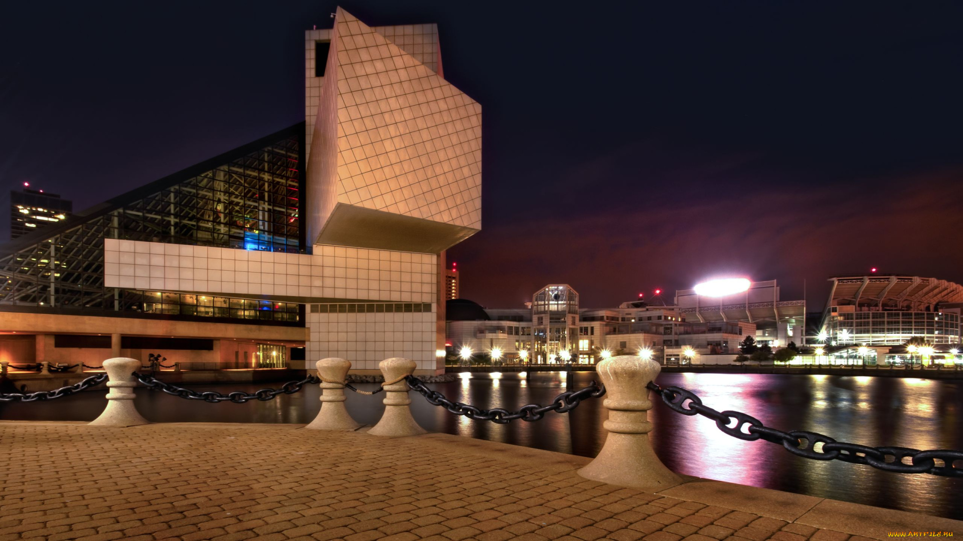 cleveland, города, улицы, площади, набережные