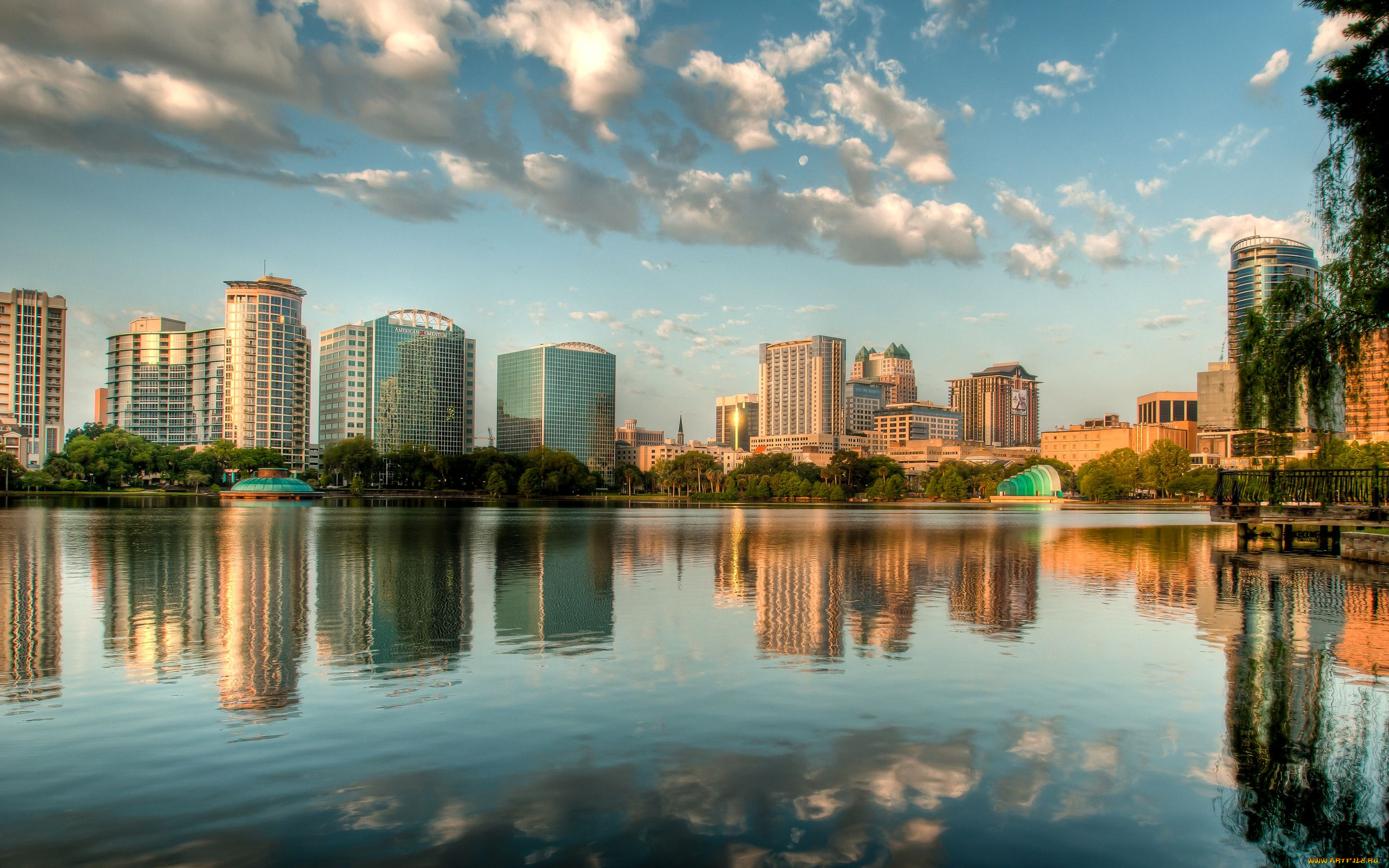 orlando, города, панорамы