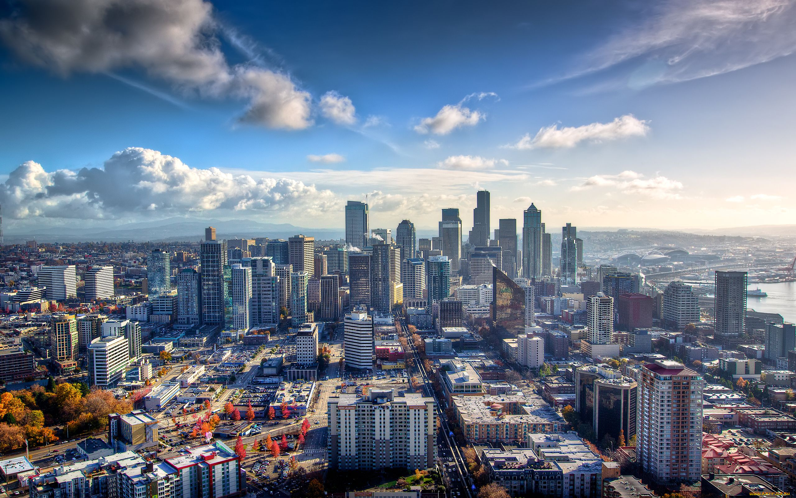 seattle, города, сиэтл, сша