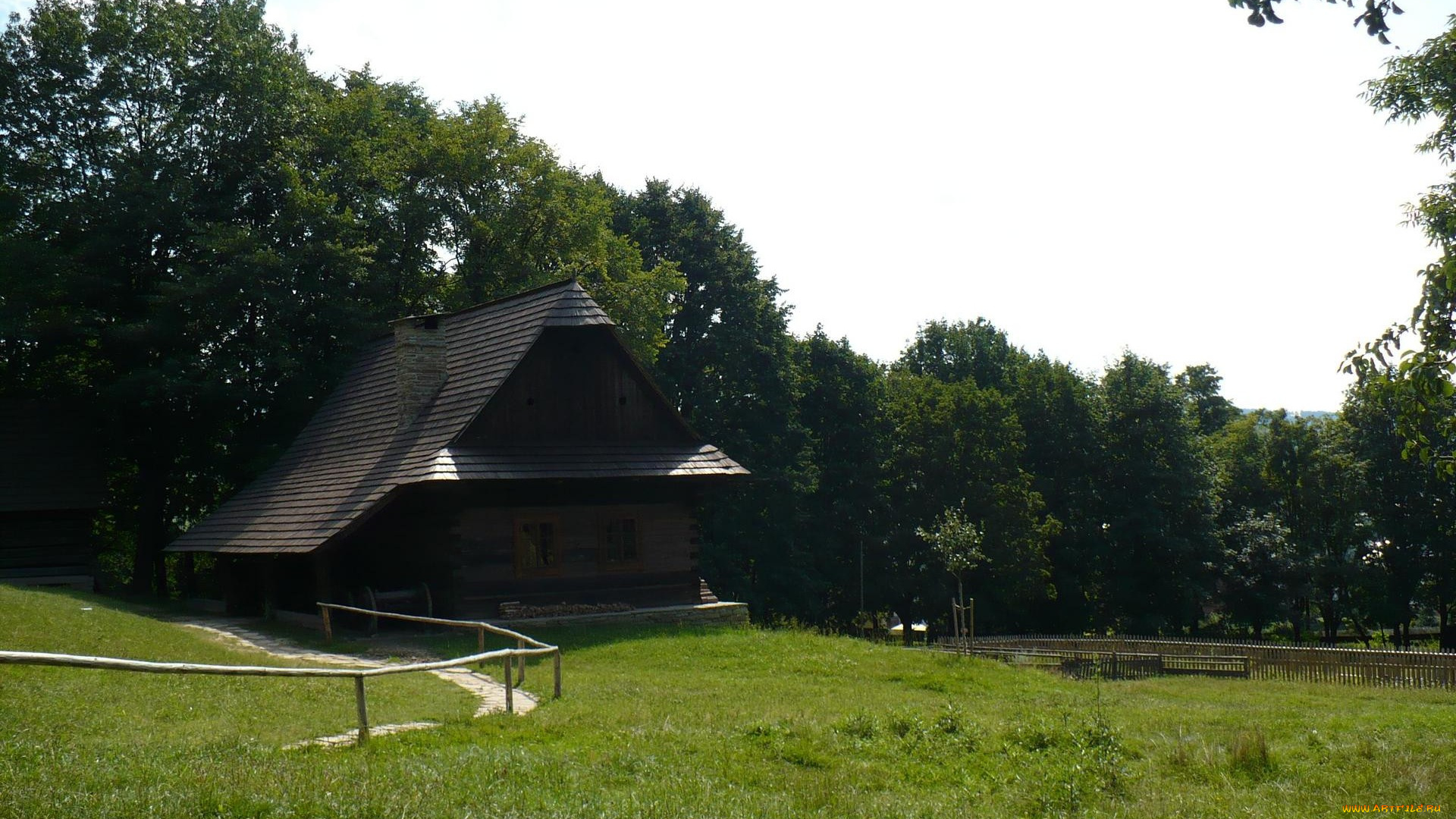 разное, сооружения, постройки, дом, лужайка