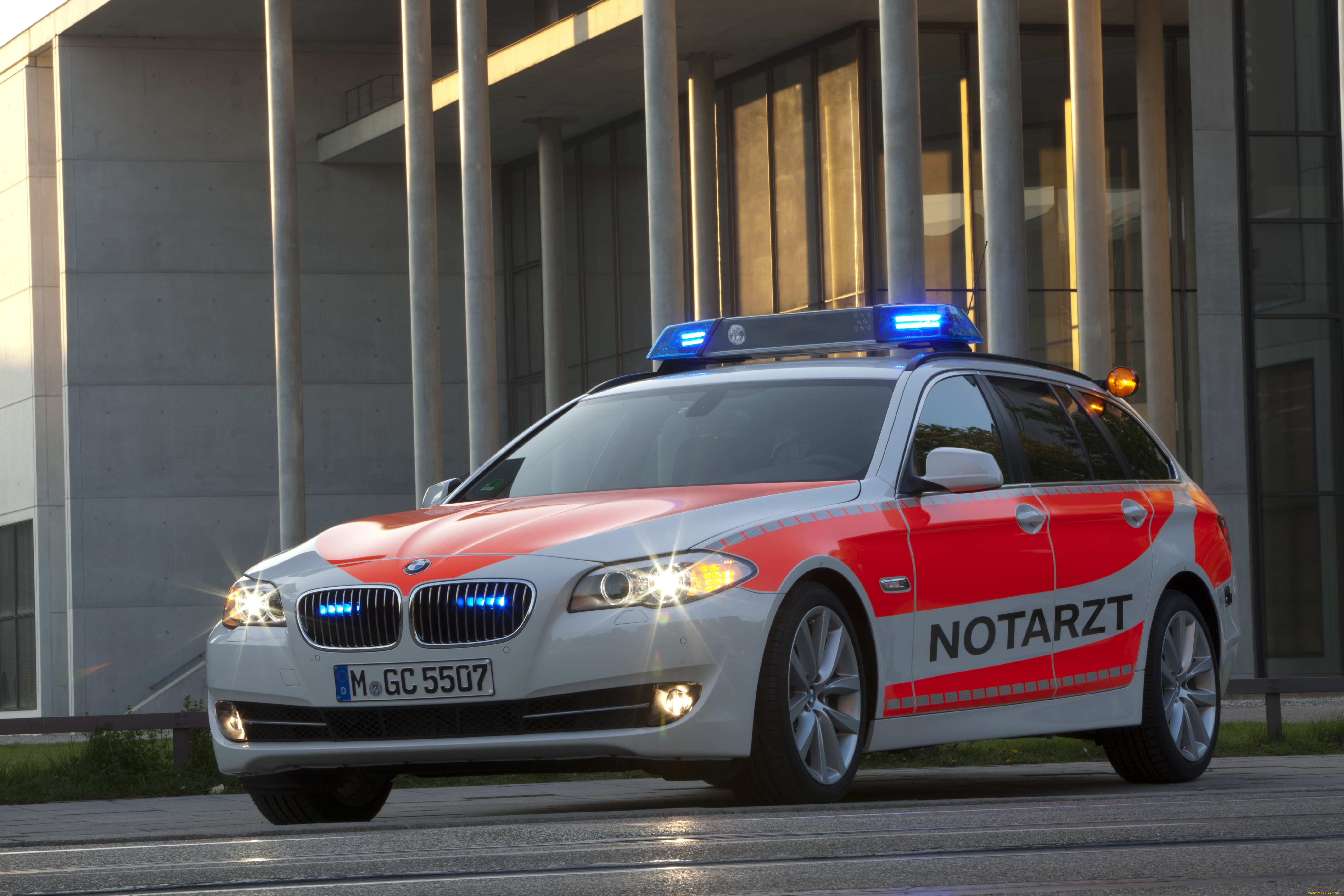 2012, bmw, 5er, e61, paramedic, vehicle, автомобили