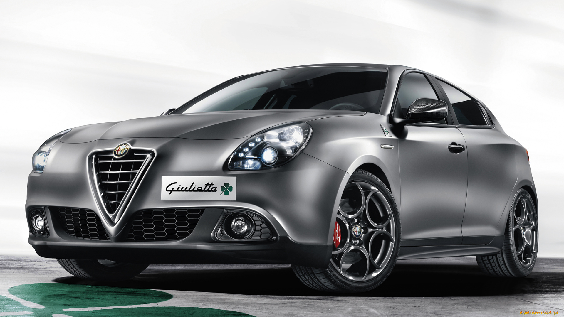 автомобили, alfa, romeo, 955, 2014, verde, quadrifoglio, mito, alfa, romeo