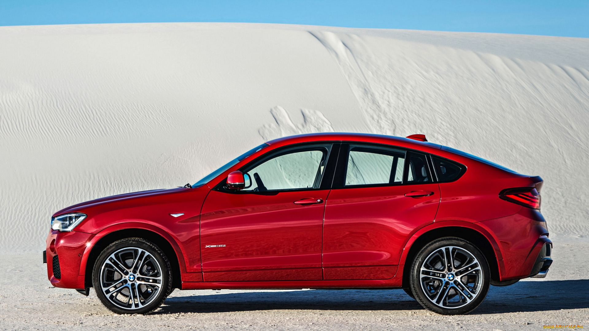 автомобили, bmw, красный, 2014г, f26, package, sports, 35i, m, drive, x4, x